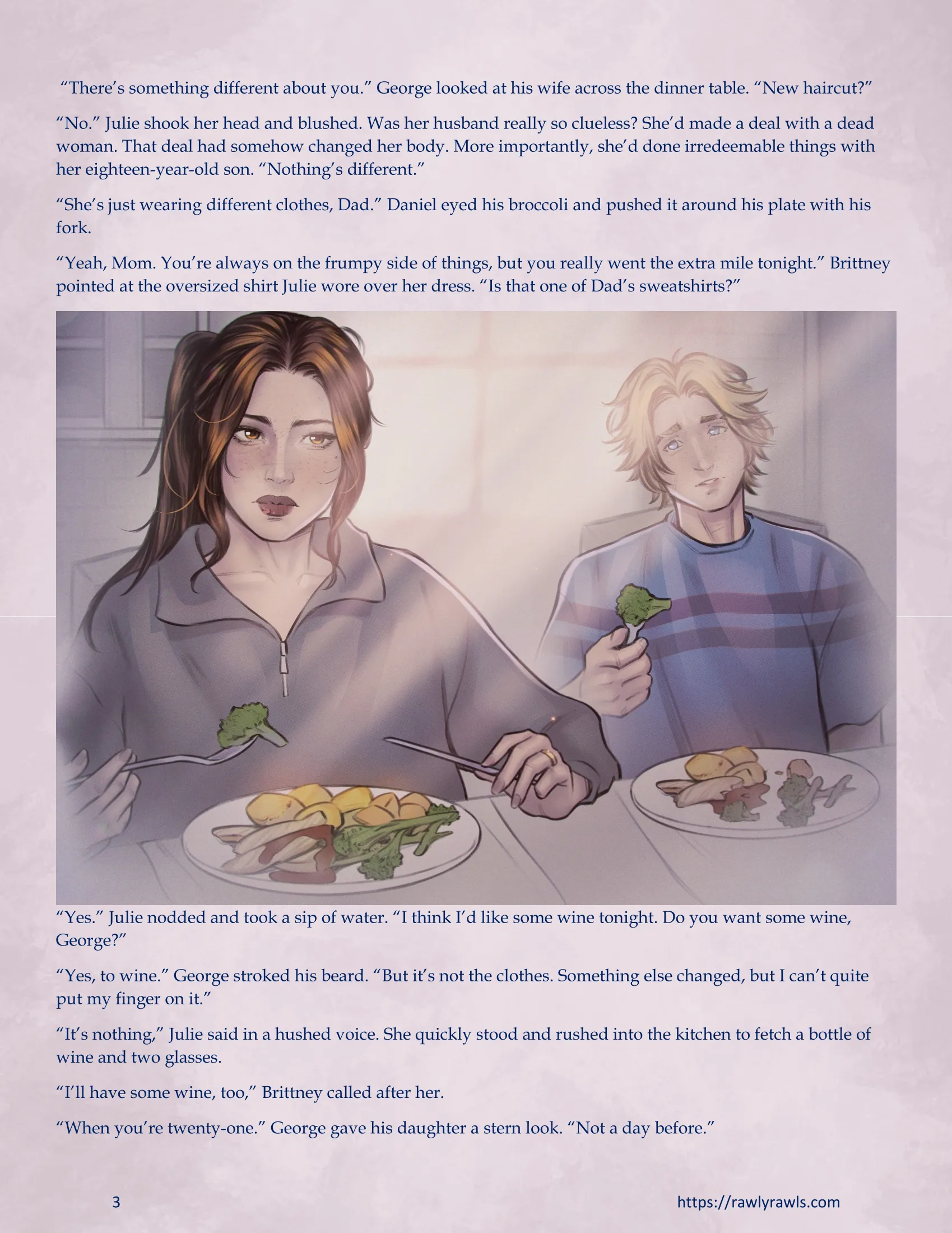 The Haunting Of Palmer Mansion [RawlyRawls] - 6.1 . The Haunting Of Palmer Mansion - Chapter 6 Part 1 [TenderMindd ] - Page 3