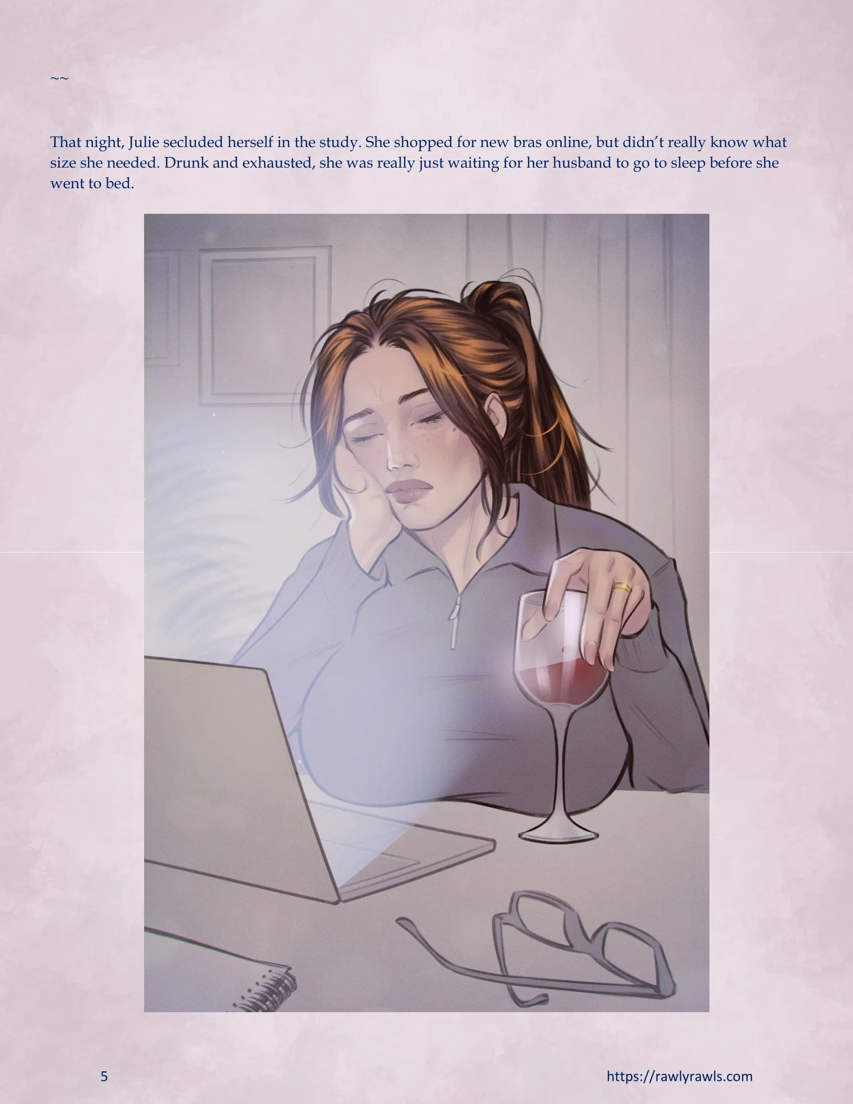 The Haunting Of Palmer Mansion [RawlyRawls] - 6.1 . The Haunting Of Palmer Mansion - Chapter 6 Part 1 [TenderMindd ] - Page 5