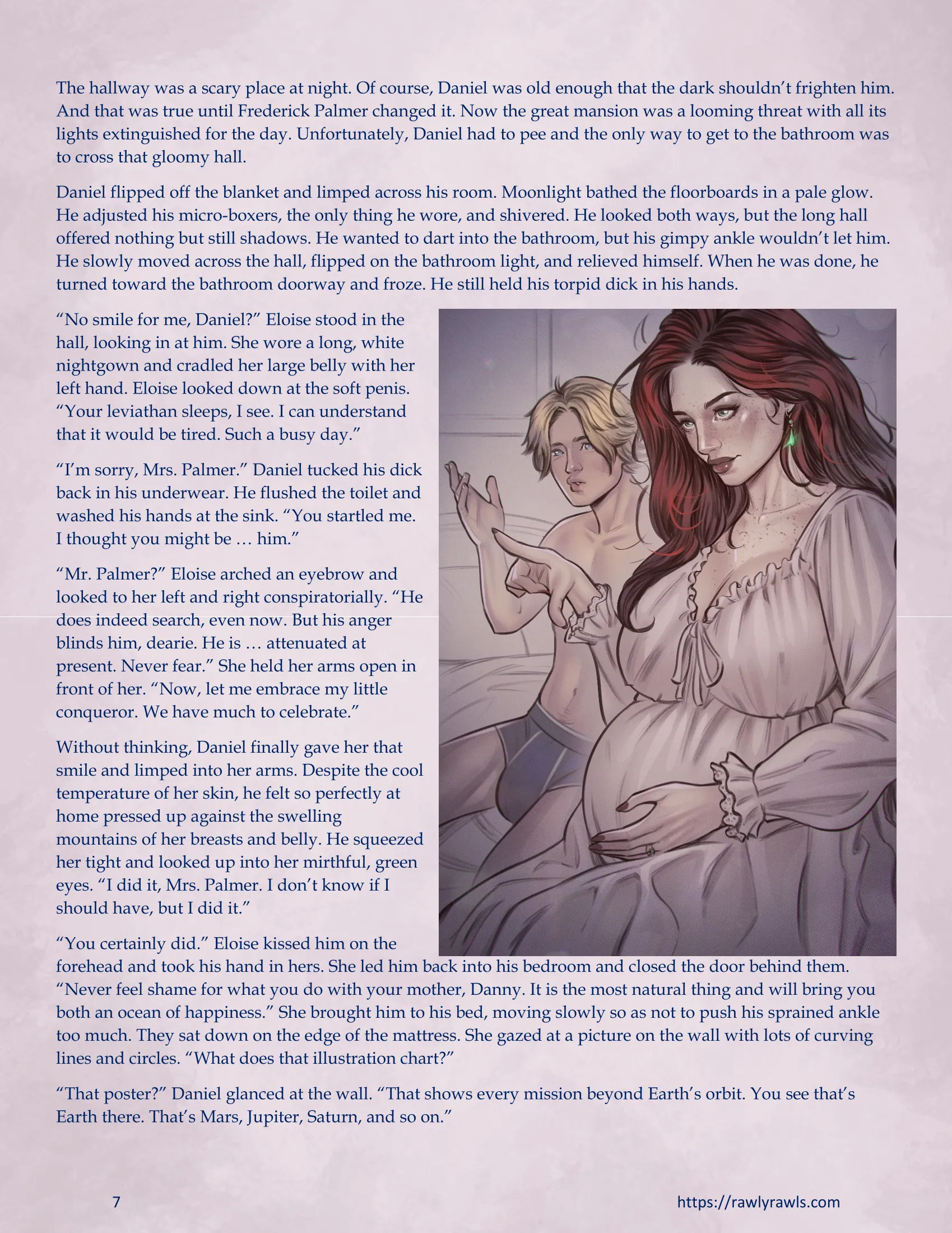 The Haunting Of Palmer Mansion [RawlyRawls] - 6.1 . The Haunting Of Palmer Mansion - Chapter 6 Part 1 [TenderMindd ] - Page 7