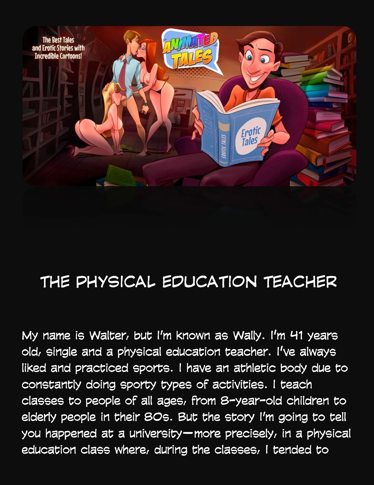 Animated Tales [WC | TF] - THE PHYSICAL EDUCATION TEACHER - Page 1