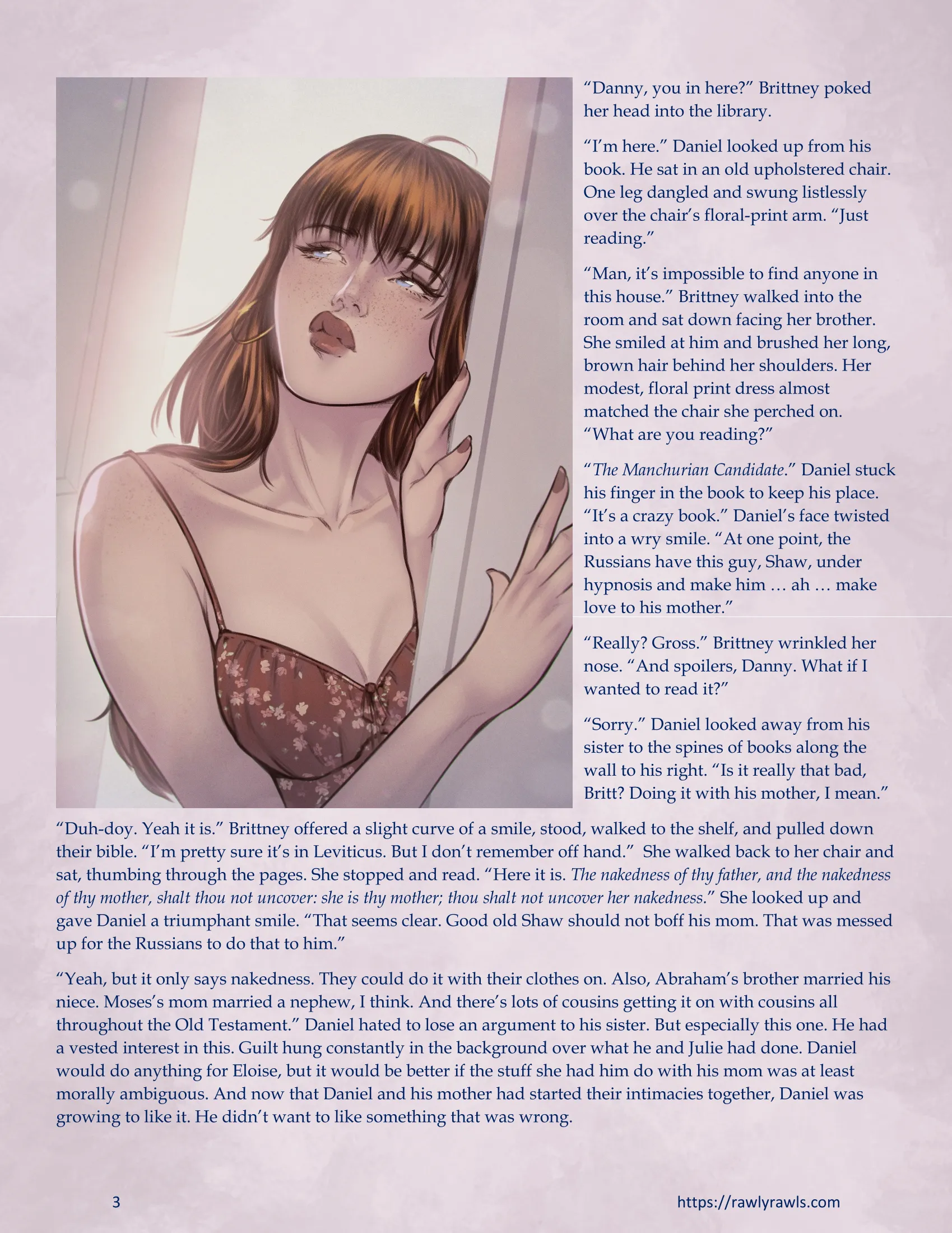 The Haunting Of Palmer Mansion [RawlyRawls] - 5 . The Haunting Of Palmer Mansion - Chapter 5 Part 1 [TenderMindd ] - Page 3