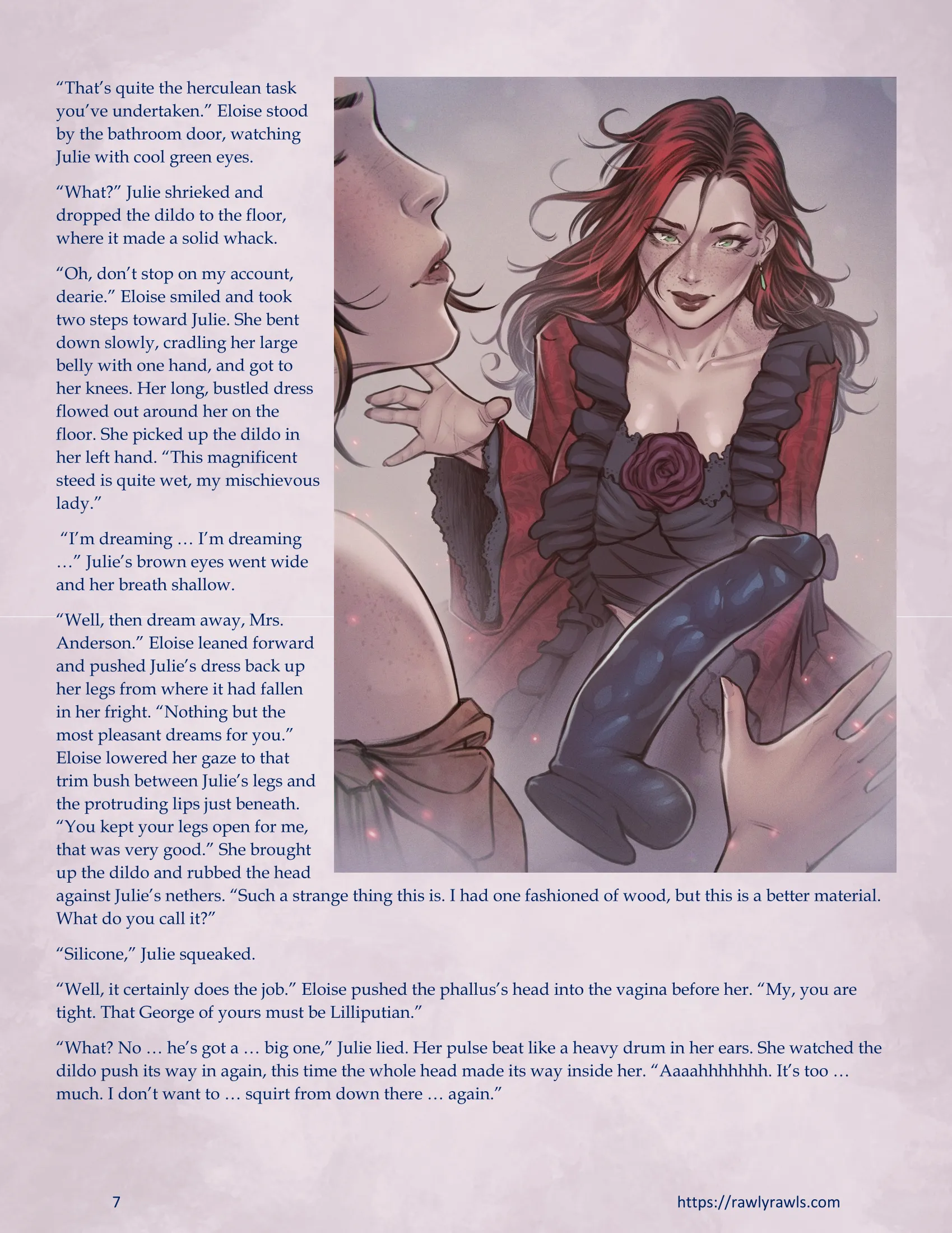 The Haunting Of Palmer Mansion [RawlyRawls] - 5 . The Haunting Of Palmer Mansion - Chapter 5 Part 1 [TenderMindd ] - Page 7