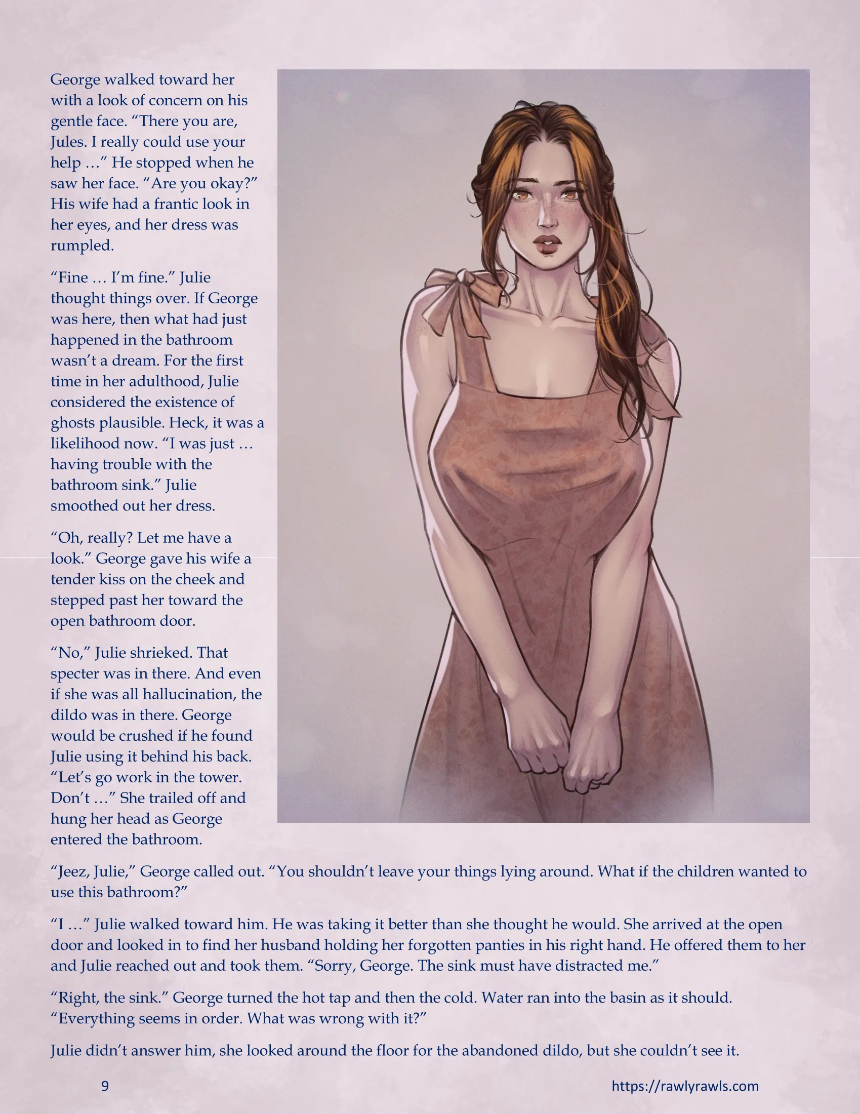 The Haunting Of Palmer Mansion [RawlyRawls] - 5 . The Haunting Of Palmer Mansion - Chapter 5 Part 1 [TenderMindd ] - Page 9