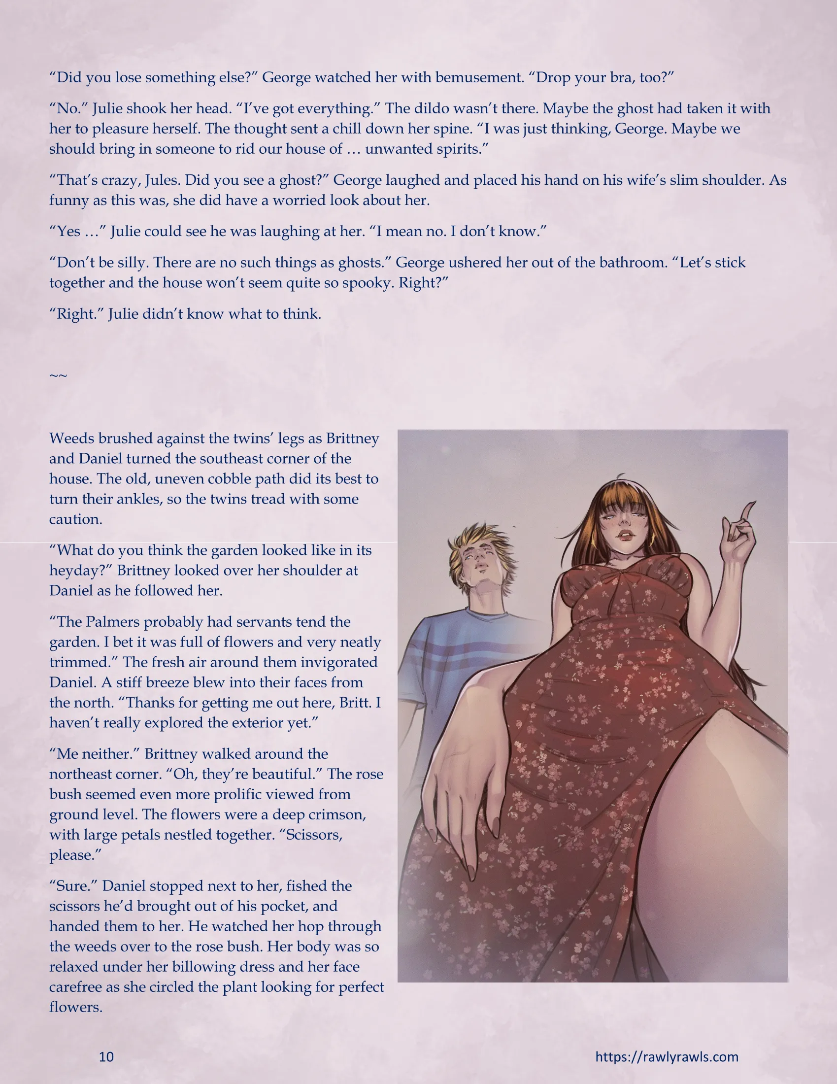 The Haunting Of Palmer Mansion [RawlyRawls] - 5 . The Haunting Of Palmer Mansion - Chapter 5 Part 1 [TenderMindd ] - Page 10
