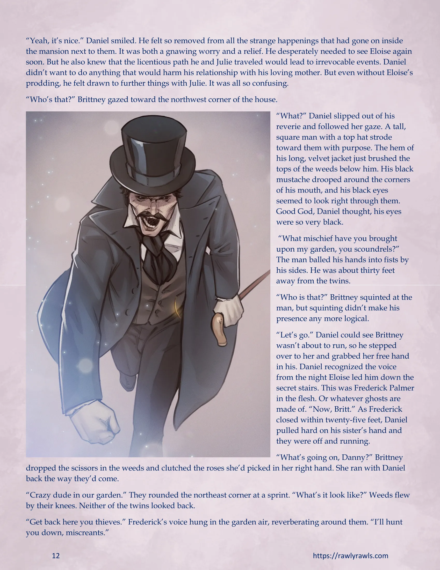 The Haunting Of Palmer Mansion [RawlyRawls] - 5 . The Haunting Of Palmer Mansion - Chapter 5 Part 1 [TenderMindd ] - Page 12