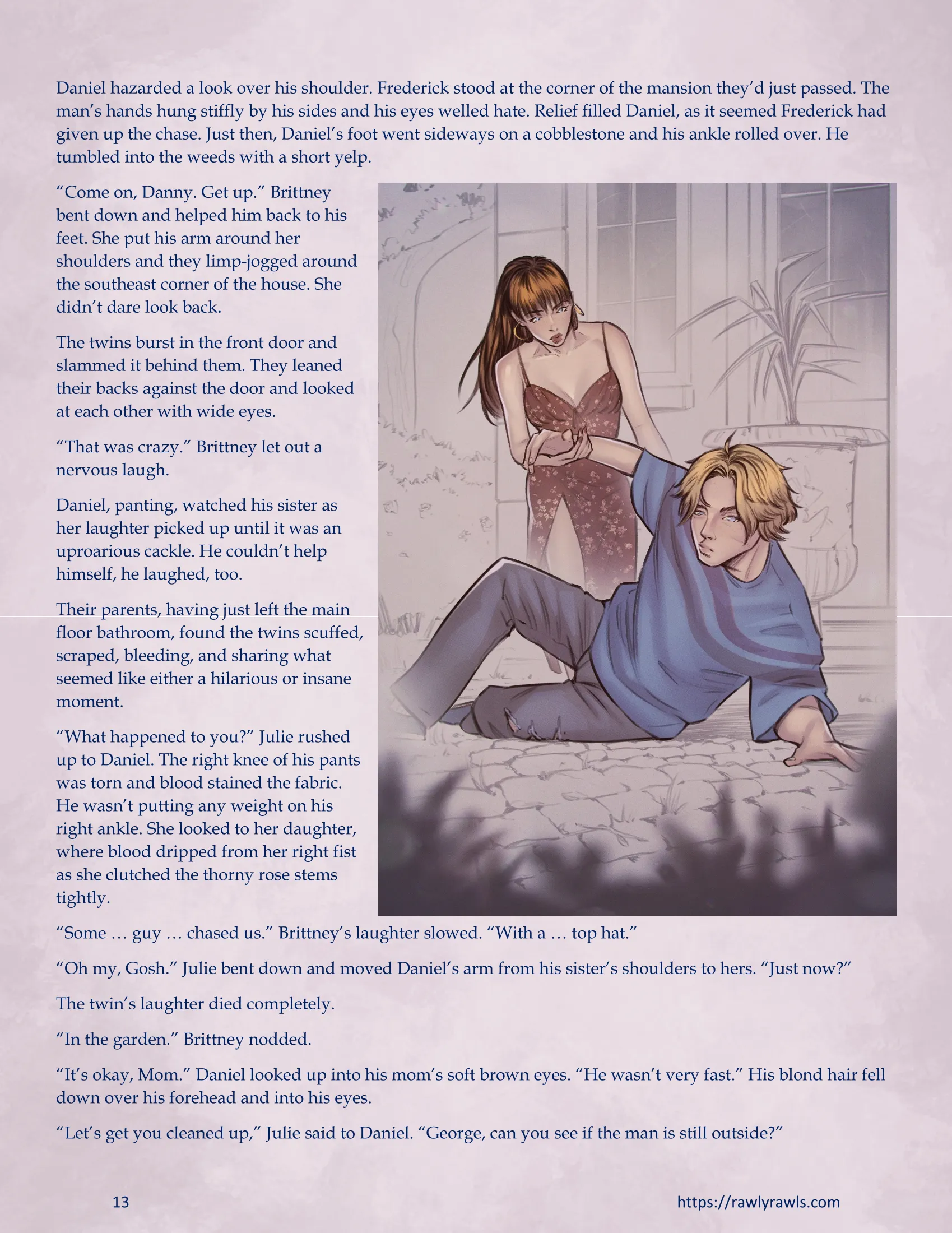 The Haunting Of Palmer Mansion [RawlyRawls] - 5 . The Haunting Of Palmer Mansion - Chapter 5 Part 1 [TenderMindd ] - Page 13