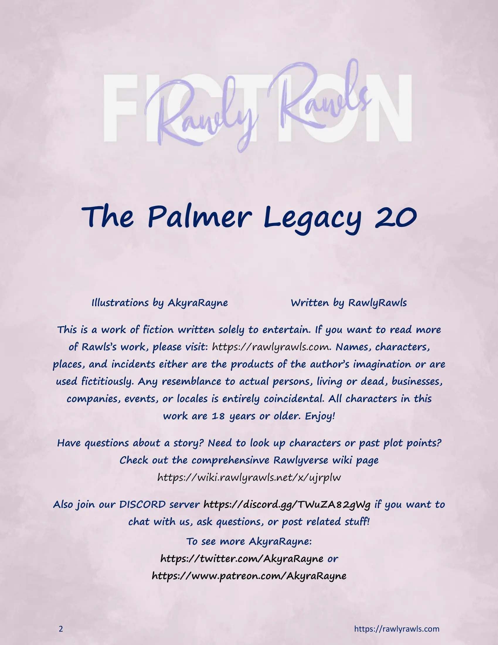 The Palmer Legacy [AkyraRayne] - 20 . The Palmer Legacy - Chapter 20 [AkyraRayne] - Page 2