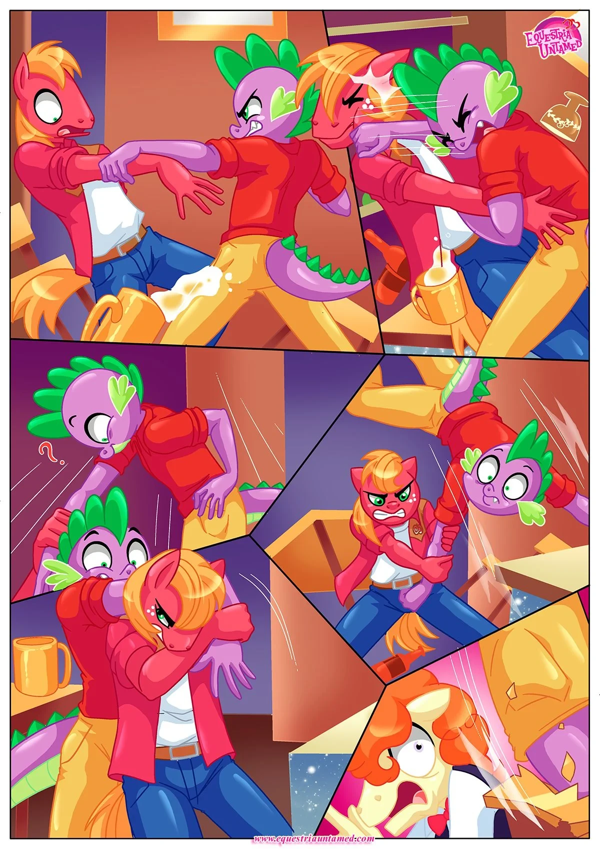 How Equestria Settles Disputes (My Little Pony – Friendship Is Magic) [Palcomix] - 1 . How Equestria Settles Disputes - (My Little Pony - Friendship Is Magic) [Palcomix] - Page 4