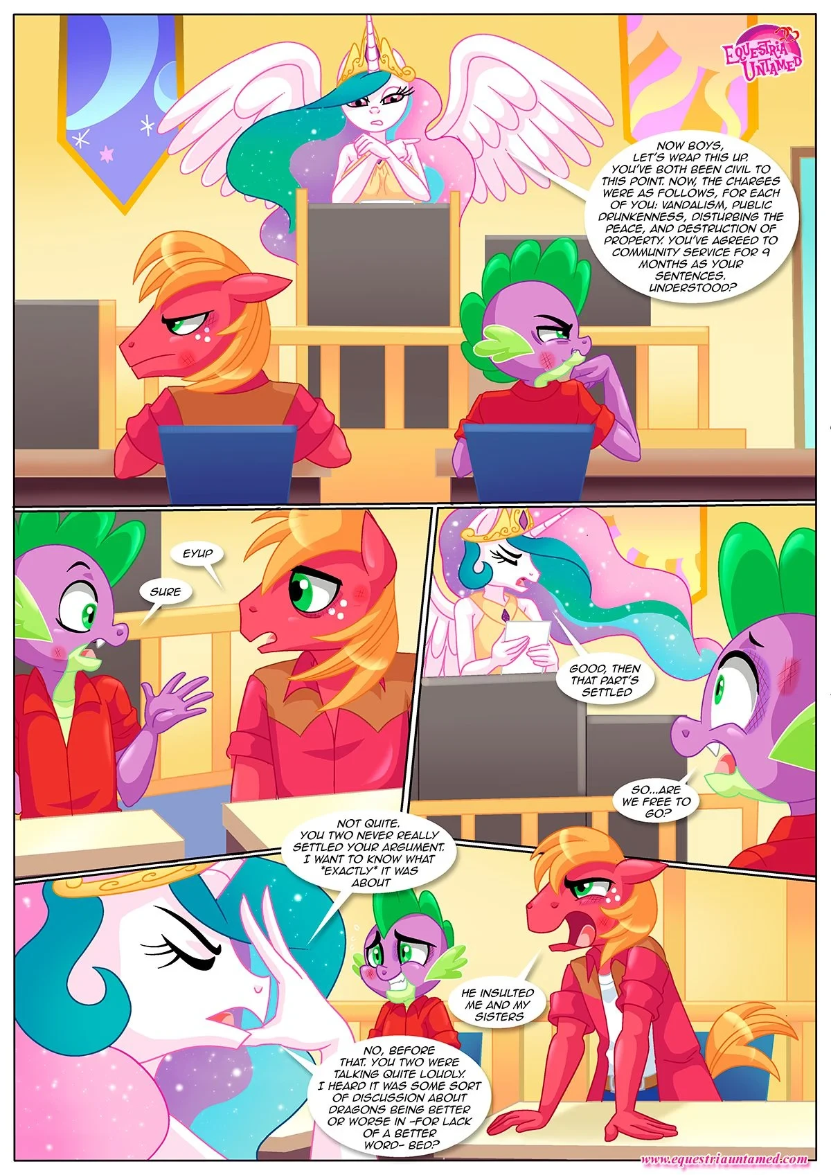 How Equestria Settles Disputes (My Little Pony – Friendship Is Magic) [Palcomix] - 1 . How Equestria Settles Disputes - (My Little Pony - Friendship Is Magic) [Palcomix] - Page 5