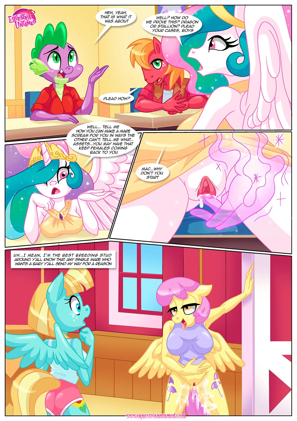 How Equestria Settles Disputes (My Little Pony – Friendship Is Magic) [Palcomix] - 1 . How Equestria Settles Disputes - (My Little Pony - Friendship Is Magic) [Palcomix] - Page 6