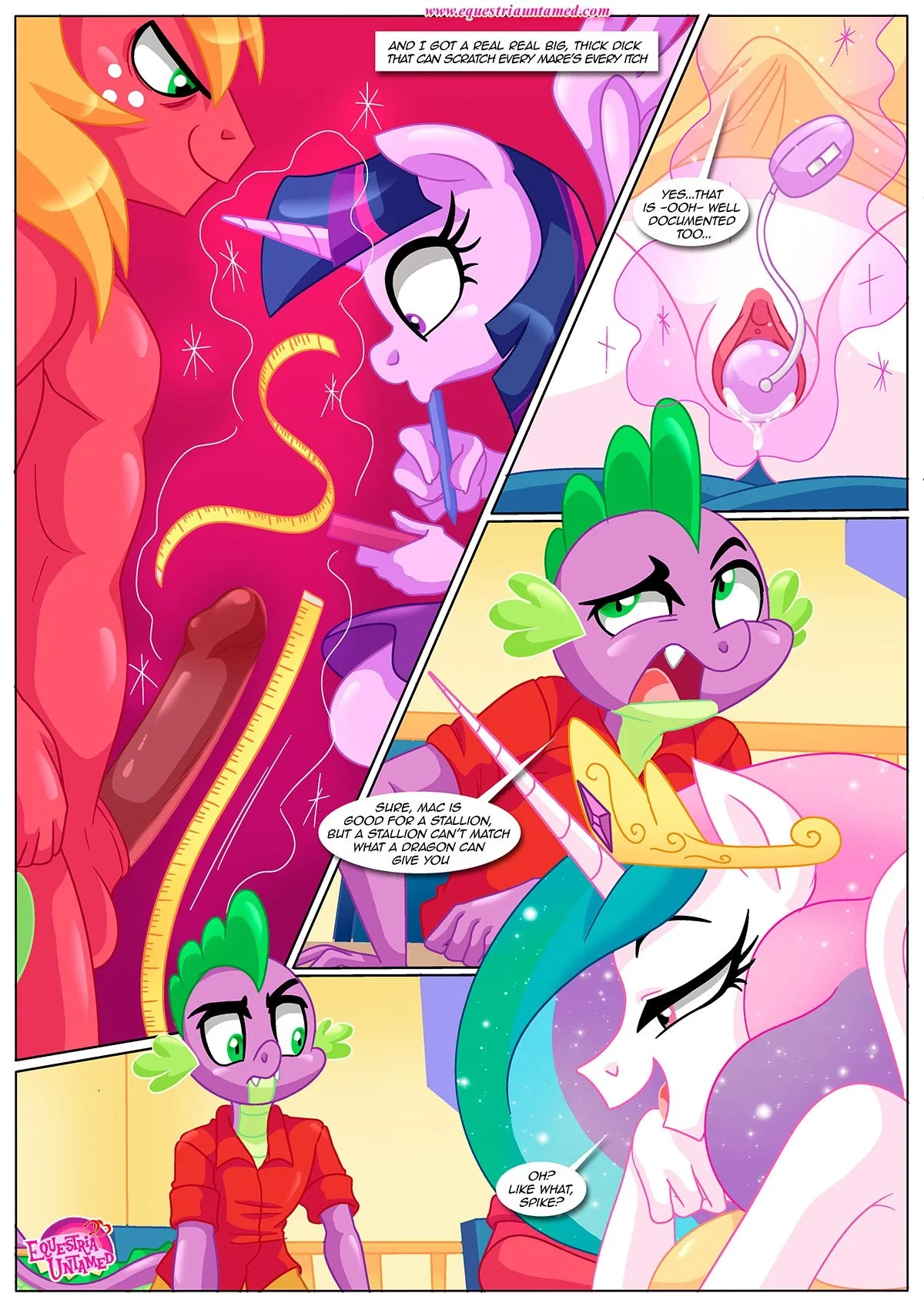 How Equestria Settles Disputes (My Little Pony – Friendship Is Magic) [Palcomix] - 1 . How Equestria Settles Disputes - (My Little Pony - Friendship Is Magic) [Palcomix] - Page 8