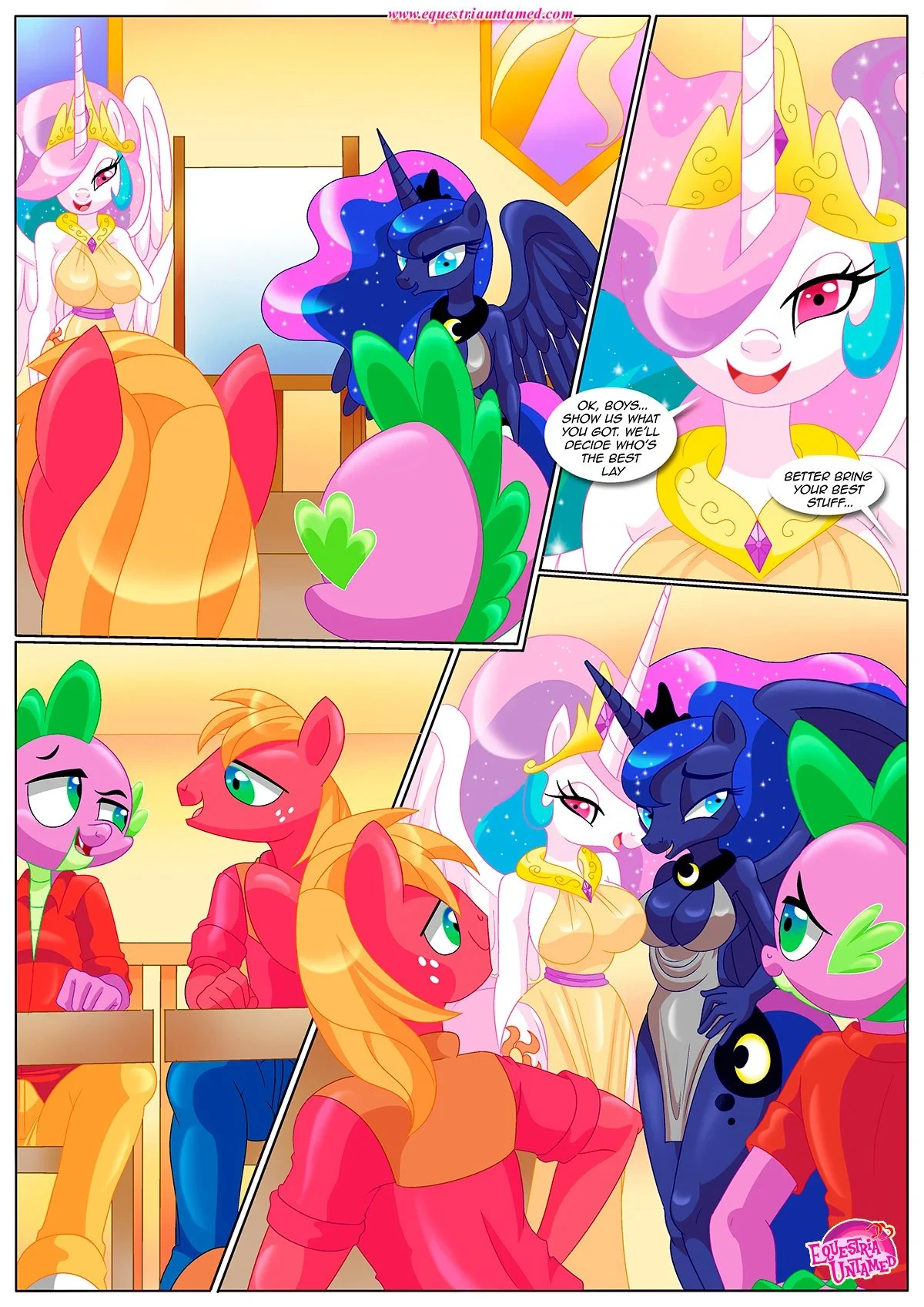 How Equestria Settles Disputes (My Little Pony – Friendship Is Magic) [Palcomix] - 1 . How Equestria Settles Disputes - (My Little Pony - Friendship Is Magic) [Palcomix] - Page 11