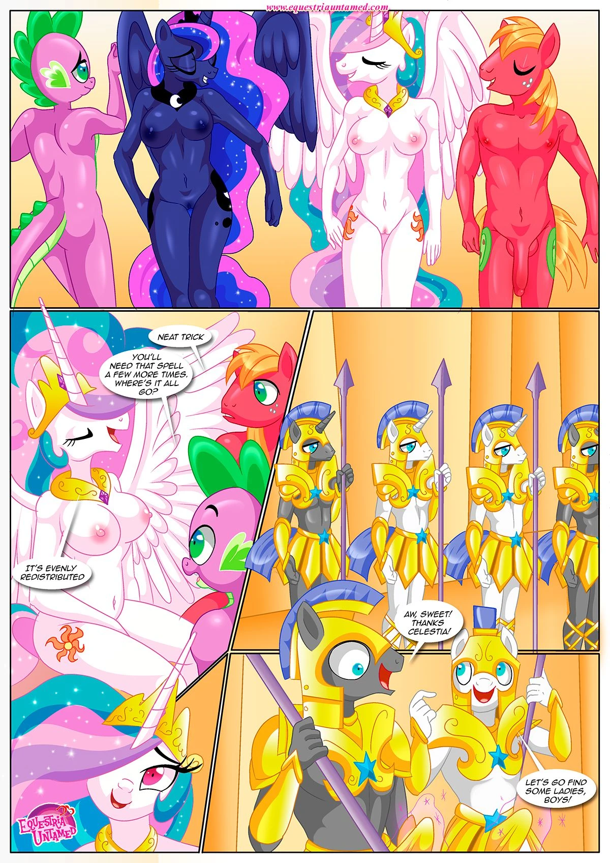 How Equestria Settles Disputes (My Little Pony – Friendship Is Magic) [Palcomix] - 1 . How Equestria Settles Disputes - (My Little Pony - Friendship Is Magic) [Palcomix] - Page 19