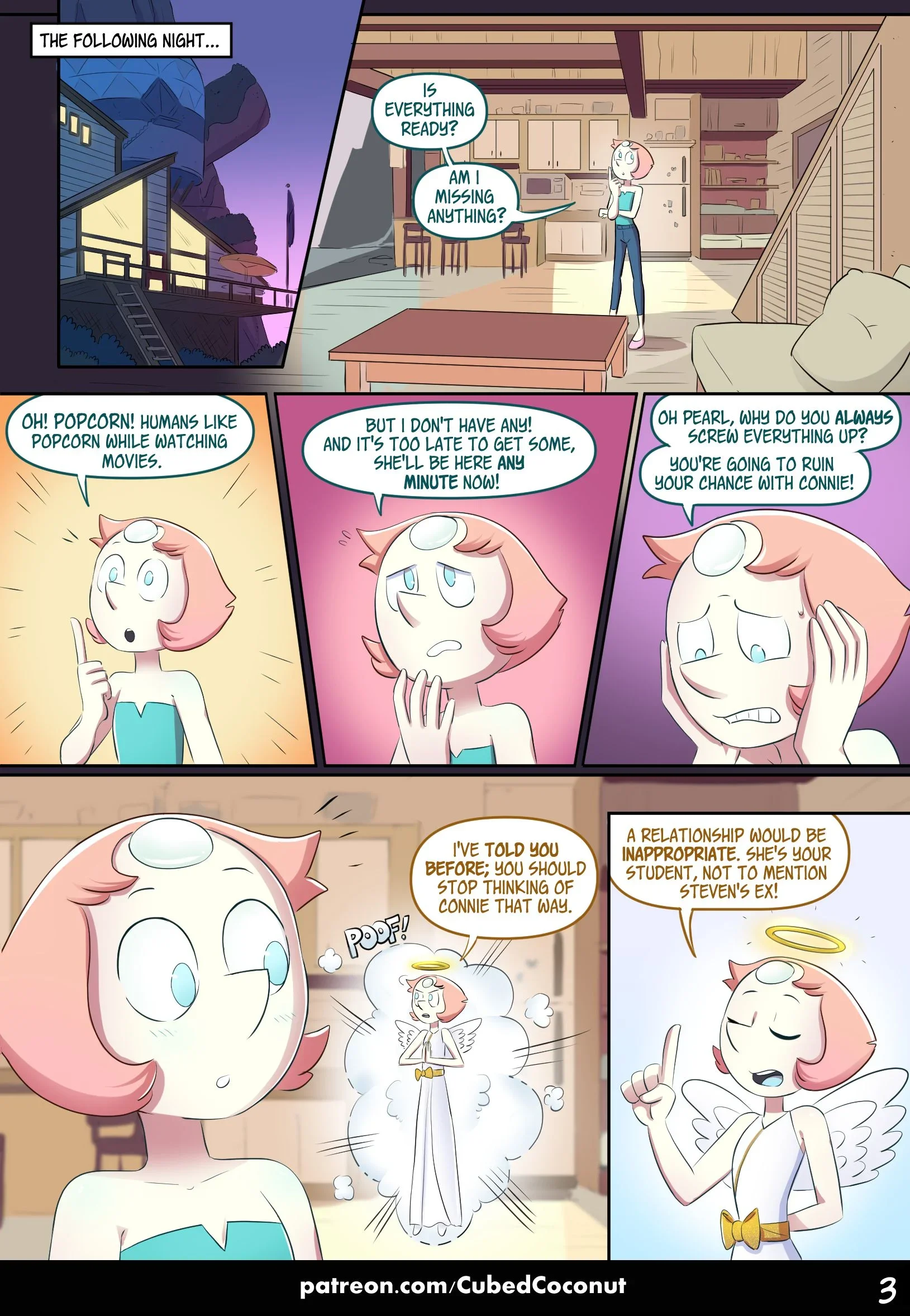 Pearl’s Fav Student (Steven Universe) - 1 . Pearl's Fav Student - Chapter 1 [CubedCoconut] - Page 4