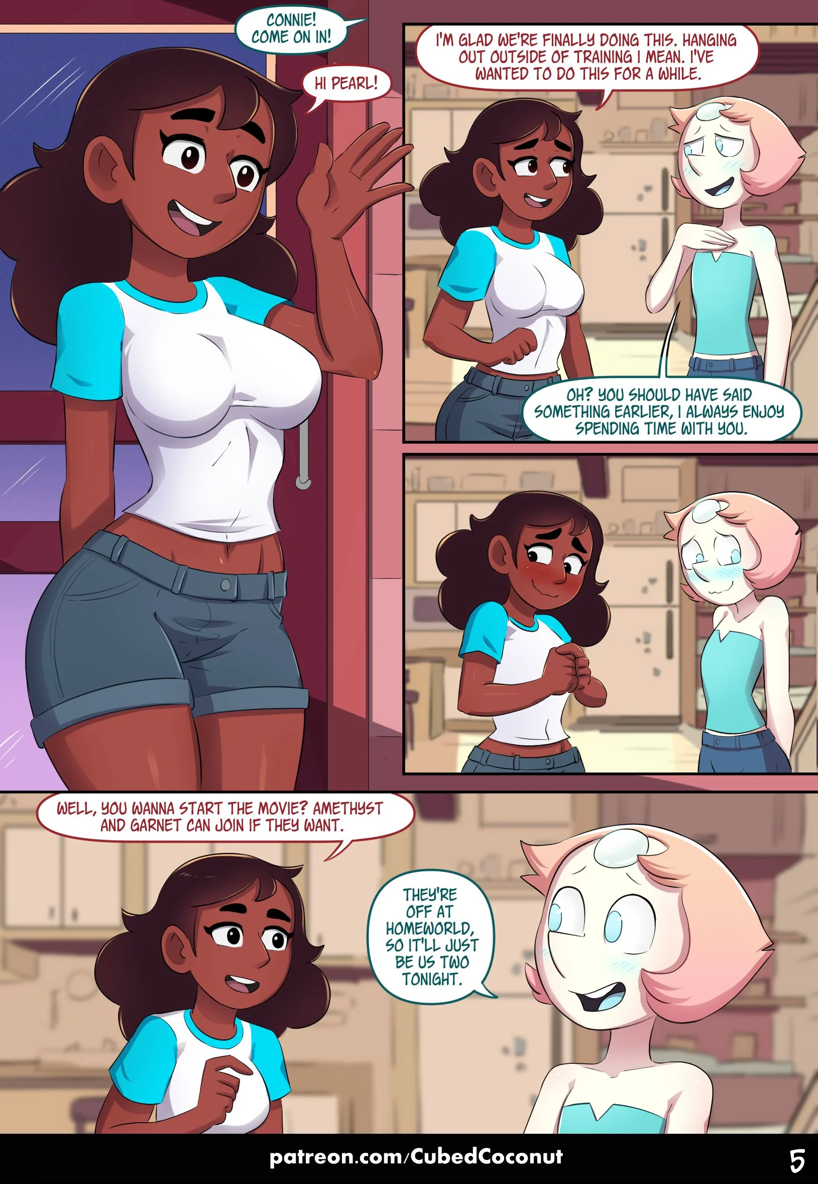 Pearl’s Fav Student (Steven Universe) - 1 . Pearl's Fav Student - Chapter 1 [CubedCoconut] - Page 6