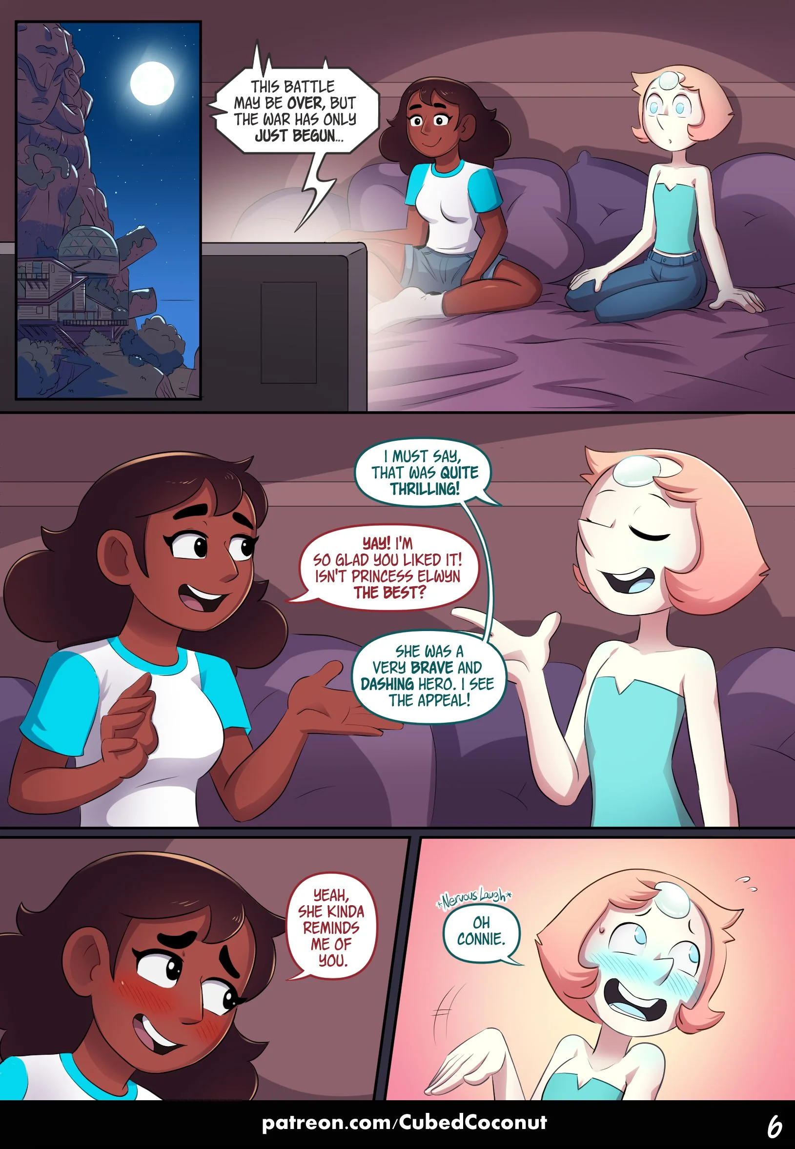 Pearl’s Fav Student (Steven Universe) - 1 . Pearl's Fav Student - Chapter 1 [CubedCoconut] - Page 7