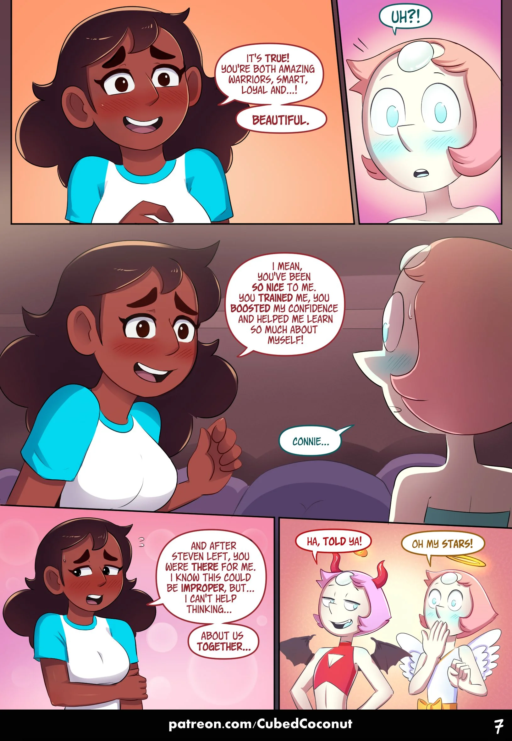 Pearl’s Fav Student (Steven Universe) - 1 . Pearl's Fav Student - Chapter 1 [CubedCoconut] - Page 8