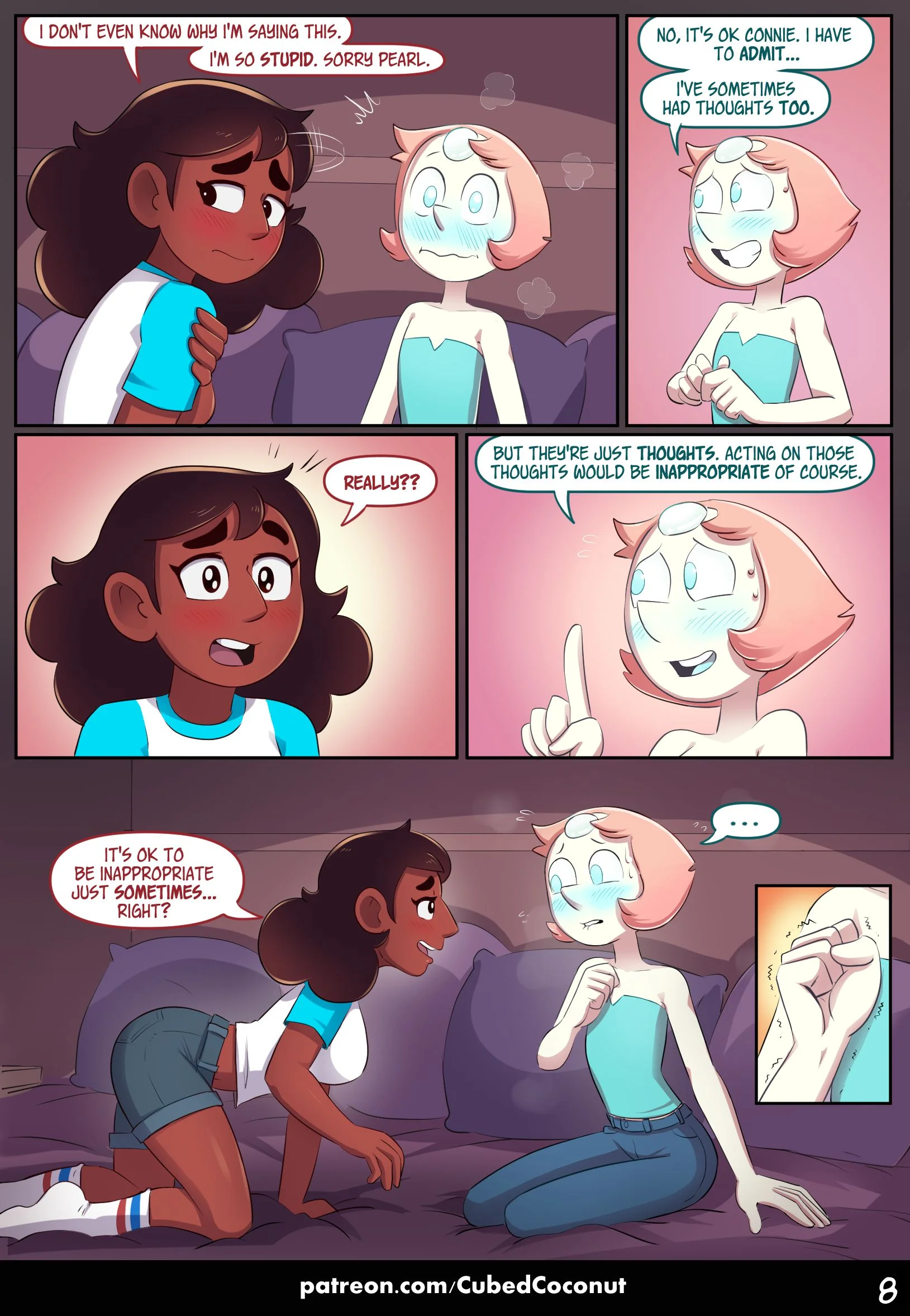 Pearl’s Fav Student (Steven Universe) - 1 . Pearl's Fav Student - Chapter 1 [CubedCoconut] - Page 9