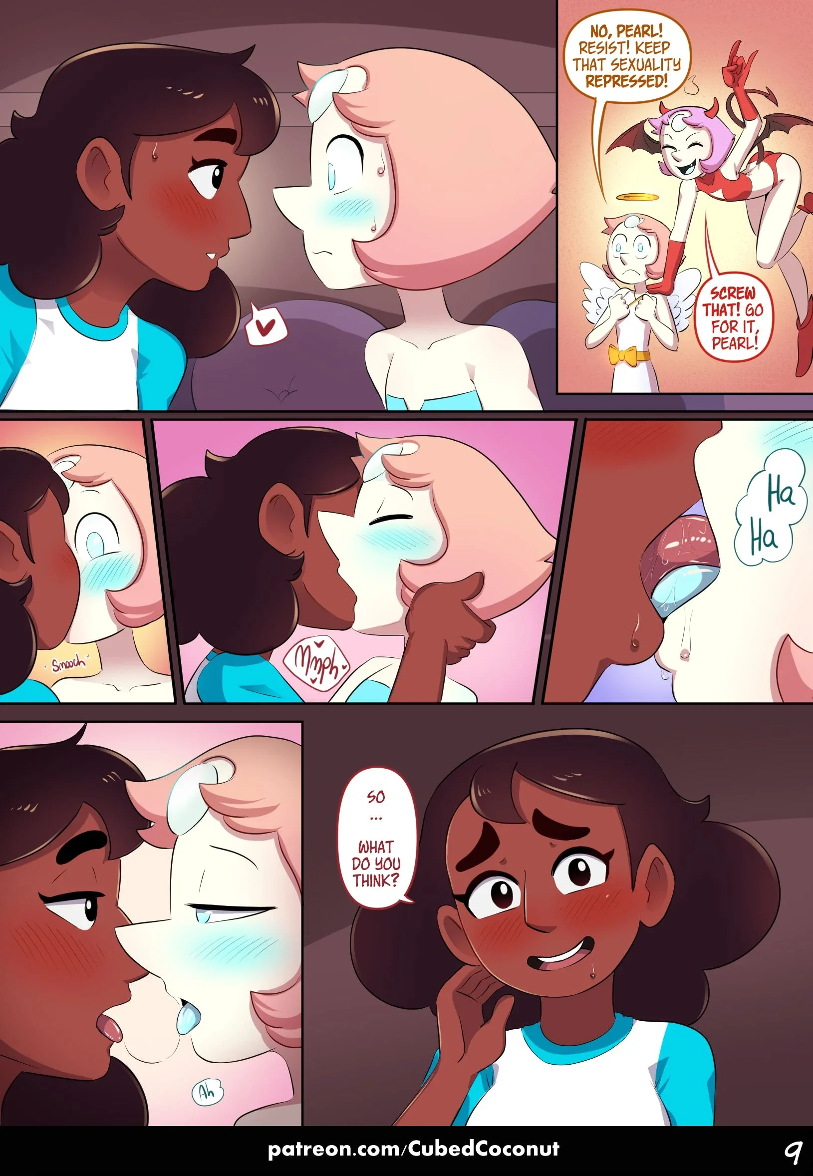 Pearl’s Fav Student (Steven Universe) - 1 . Pearl's Fav Student - Chapter 1 [CubedCoconut] - Page 10