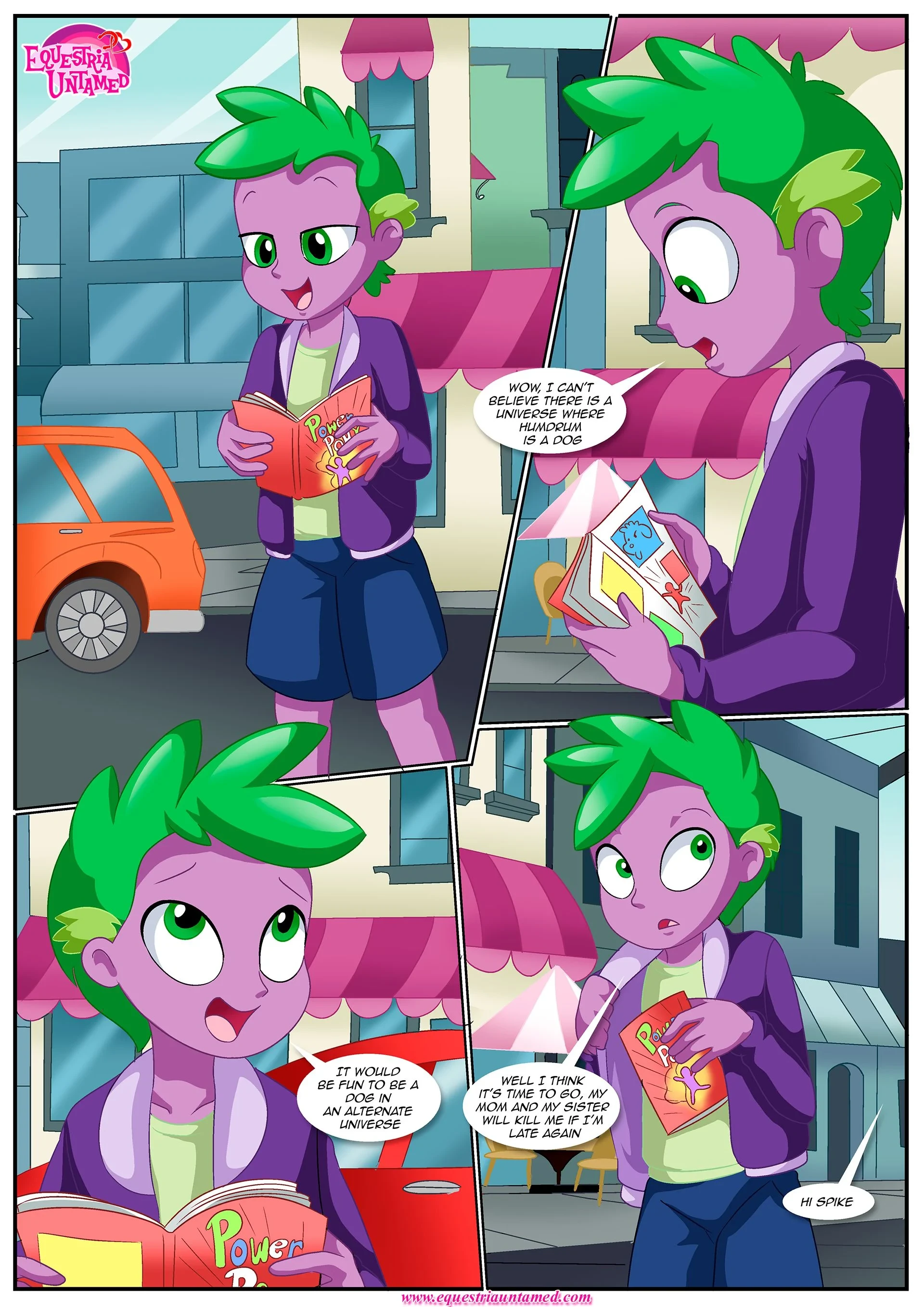 Purple Love Slave (My Little Pony: Friendship Is Magic) [Palcomix] - 1 . Purple Love Slave - (My Little Pony: Friendship Is Magic) [Palcomix] - Page 2