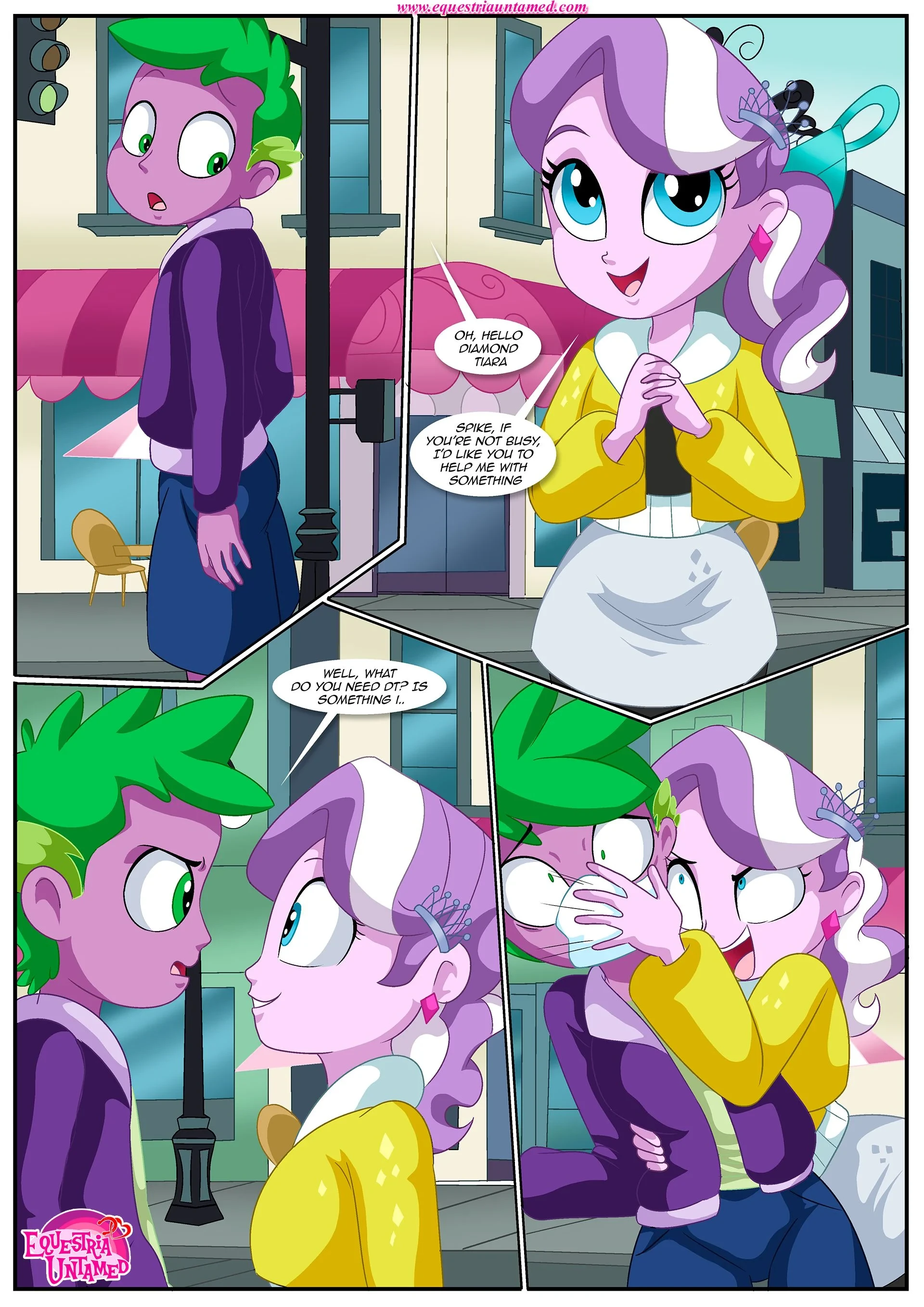 Purple Love Slave (My Little Pony: Friendship Is Magic) [Palcomix] - 1 . Purple Love Slave - (My Little Pony: Friendship Is Magic) [Palcomix] - Page 3