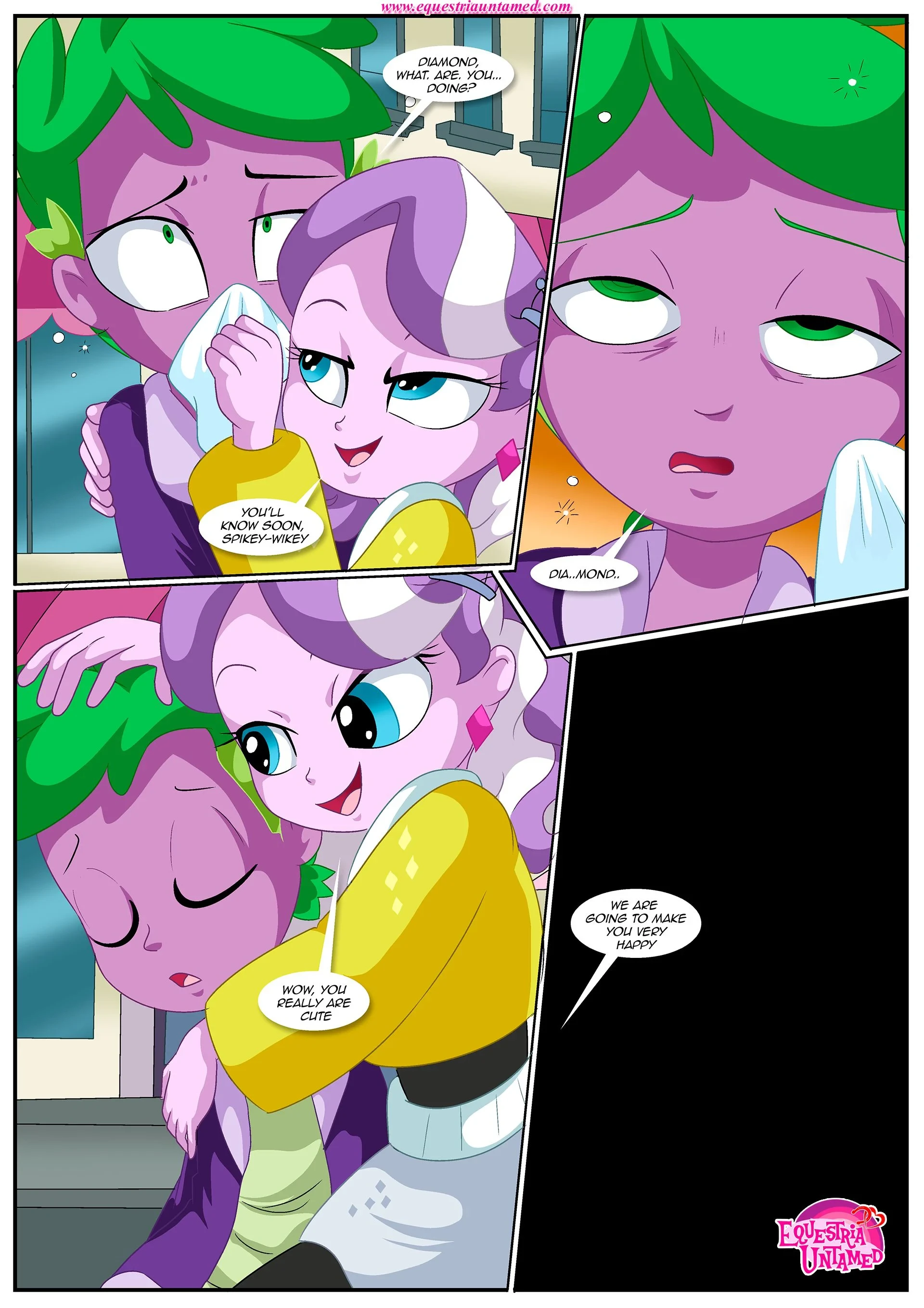 Purple Love Slave (My Little Pony: Friendship Is Magic) [Palcomix] - 1 . Purple Love Slave - (My Little Pony: Friendship Is Magic) [Palcomix] - Page 4