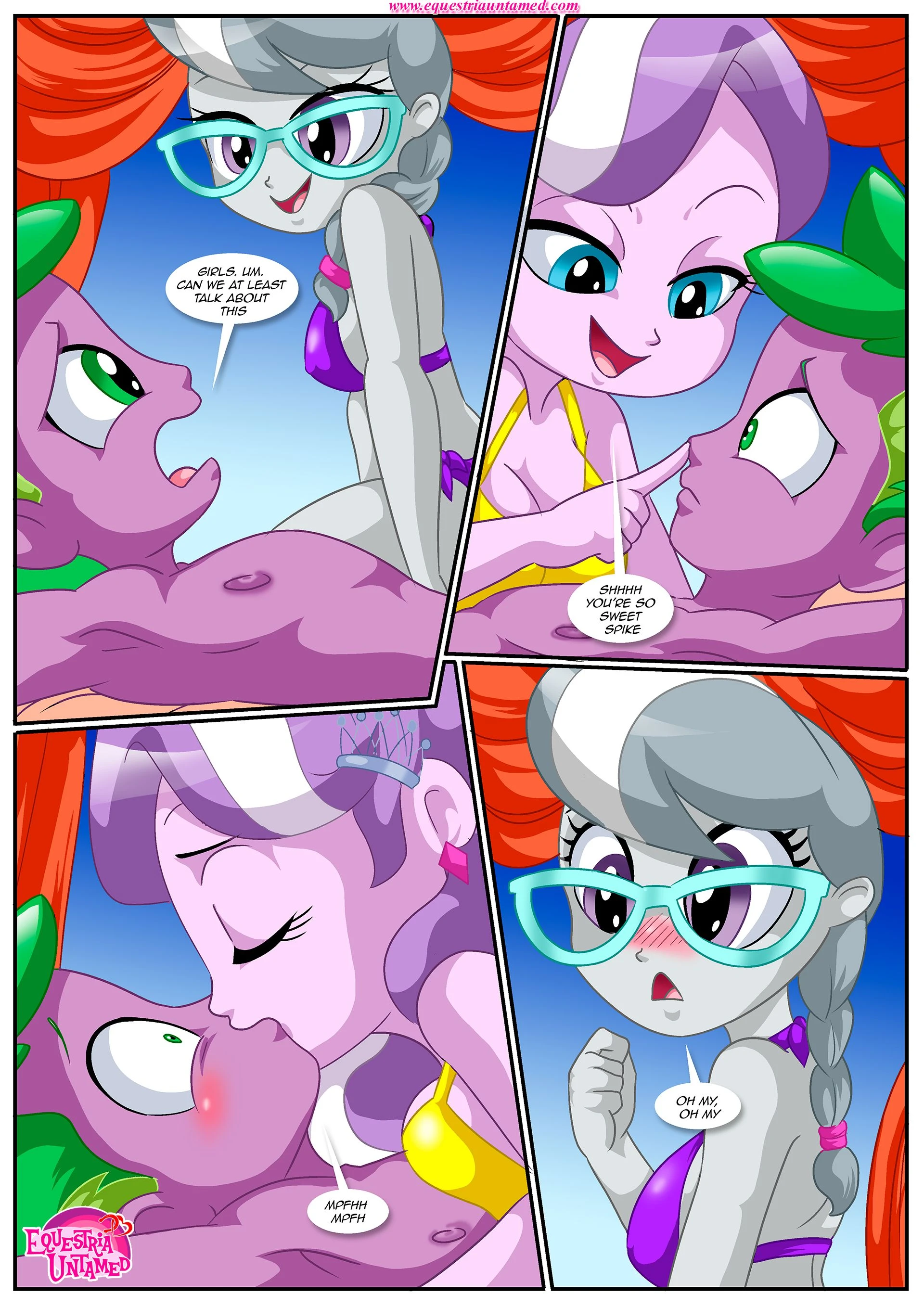 Purple Love Slave (My Little Pony: Friendship Is Magic) [Palcomix] - 1 . Purple Love Slave - (My Little Pony: Friendship Is Magic) [Palcomix] - Page 7