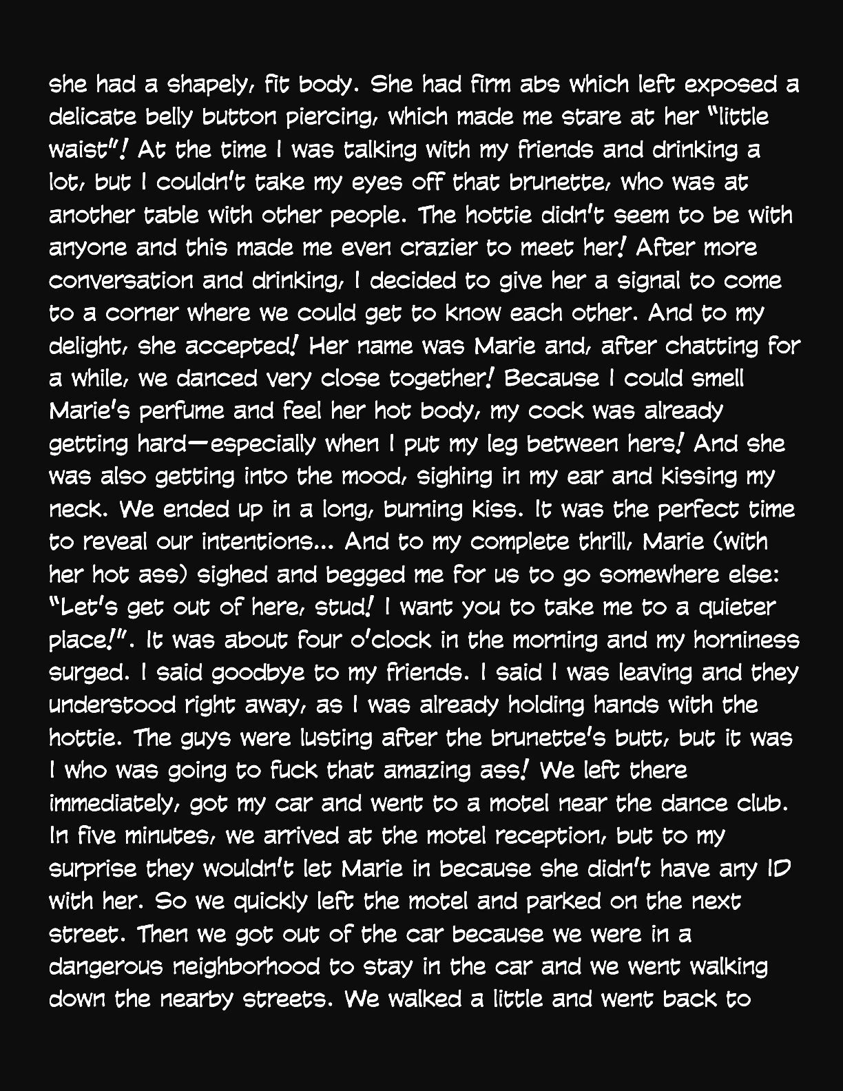 Animated Tales [WC | TF] - I FUCKED IN THE STREET AFTER THE CLUB - Page 2