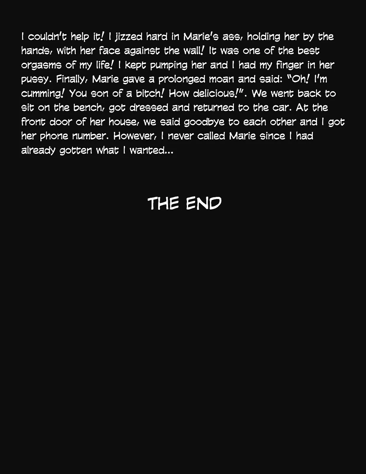 Animated Tales [WC | TF] - I FUCKED IN THE STREET AFTER THE CLUB - Page 7