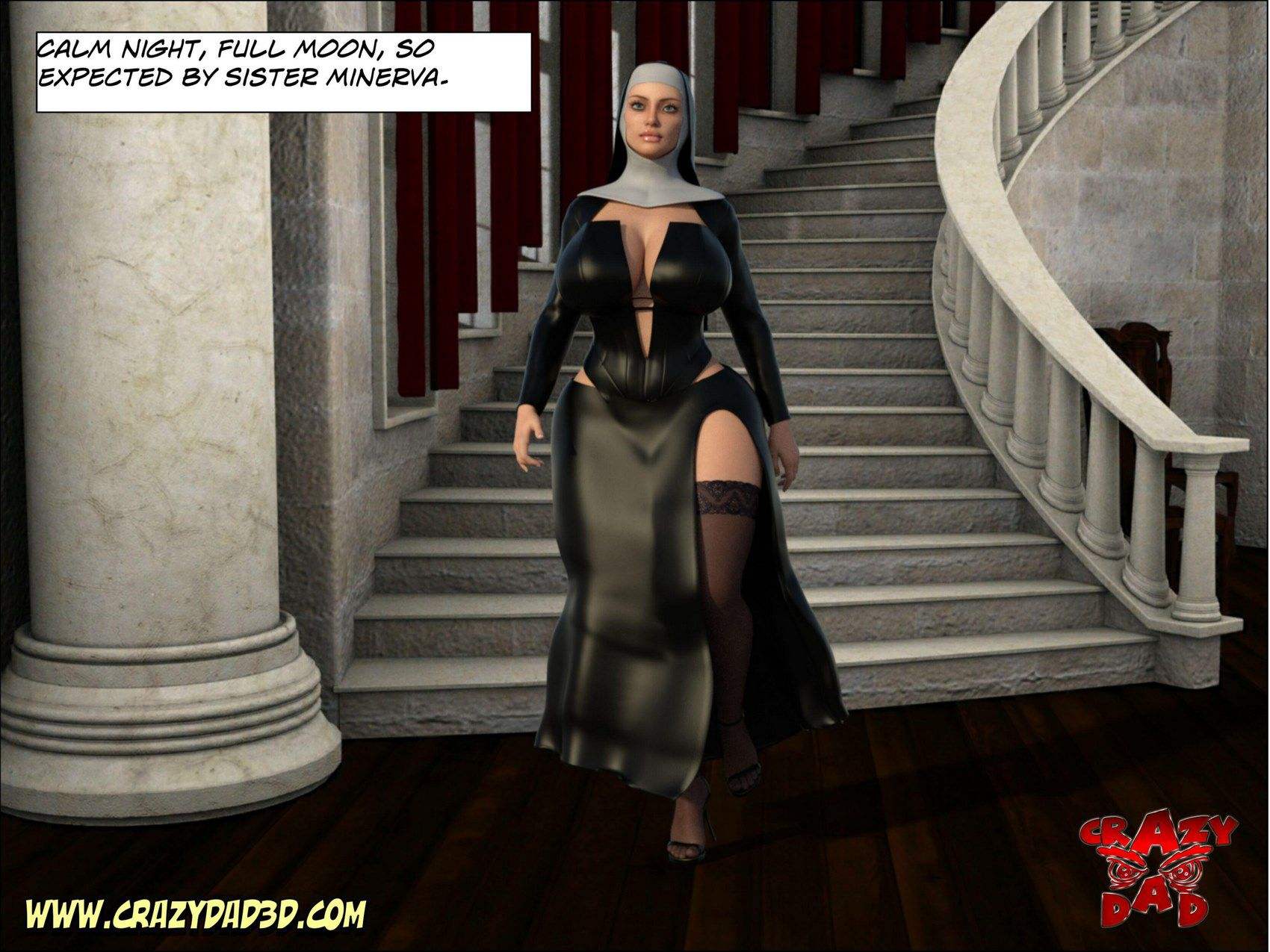 Evil Nun [CrazyDad3D] - 1. Evil Nun - Chapter 1  - Page 3