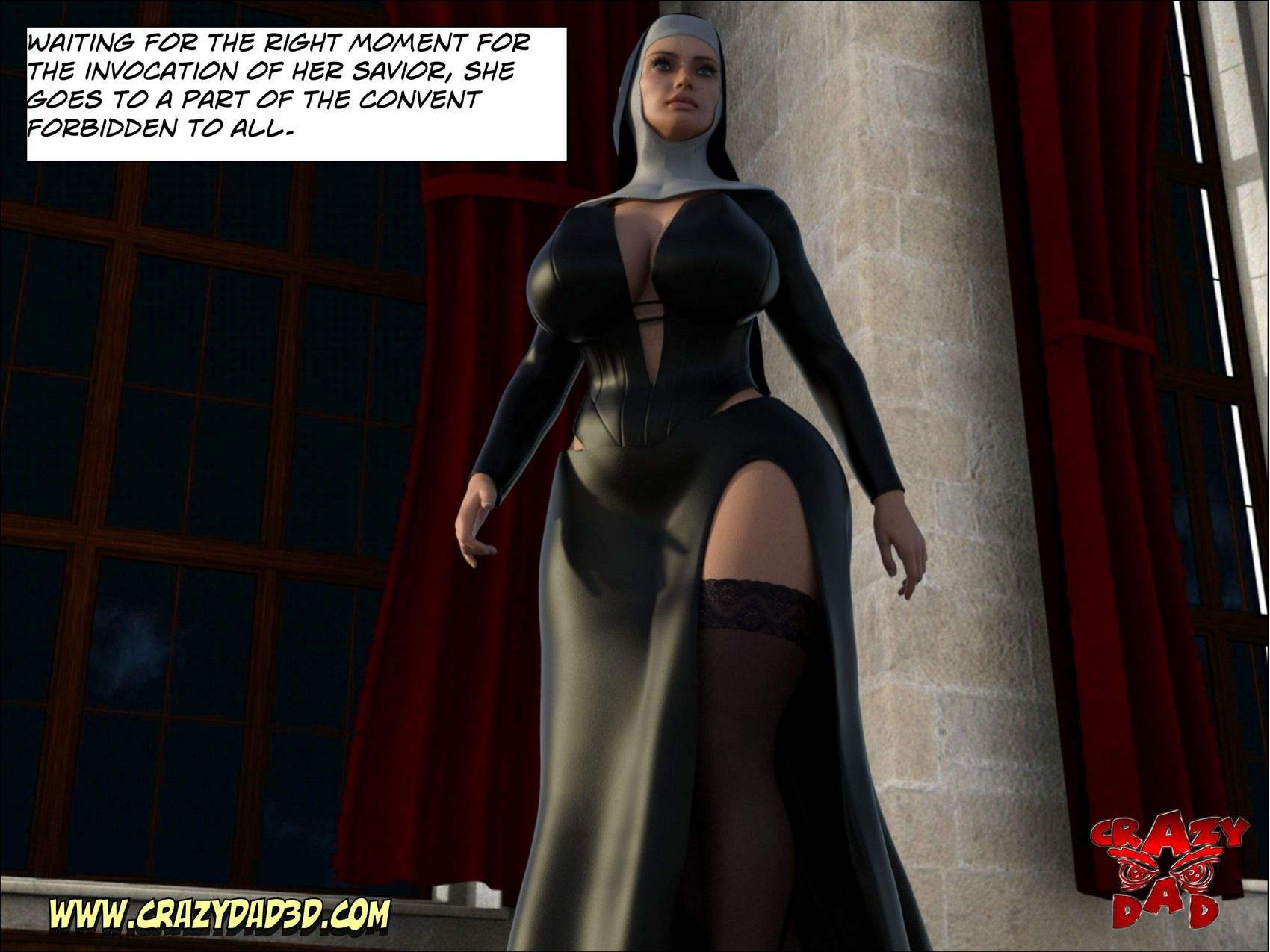 Evil Nun [CrazyDad3D] - 1. Evil Nun - Chapter 1  - Page 4