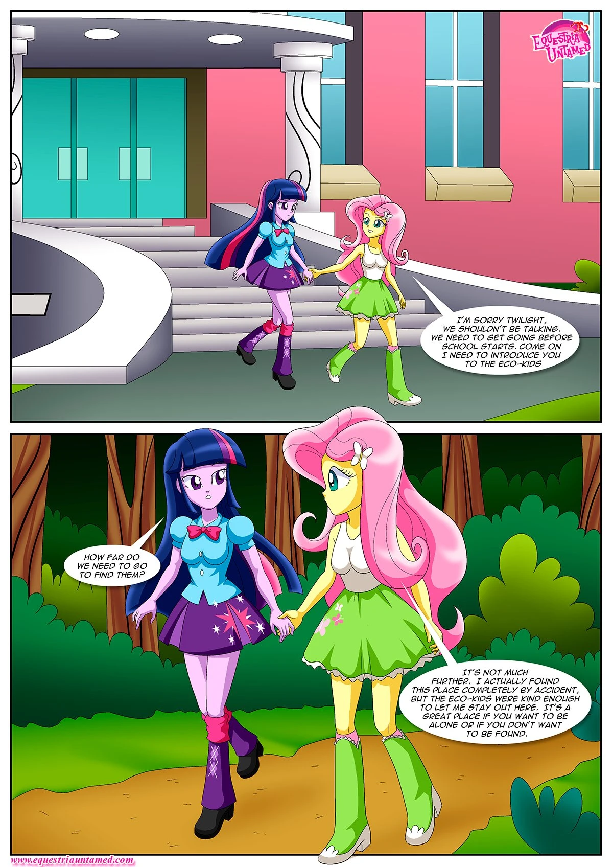 Equestria Girls Unleashed (My Little Pony – Equestria Girls) - 2 . Equestria Girls Unleashed - Chapter 2 (My Little Pony - Equestria Girls) [PalComix] - Page 4