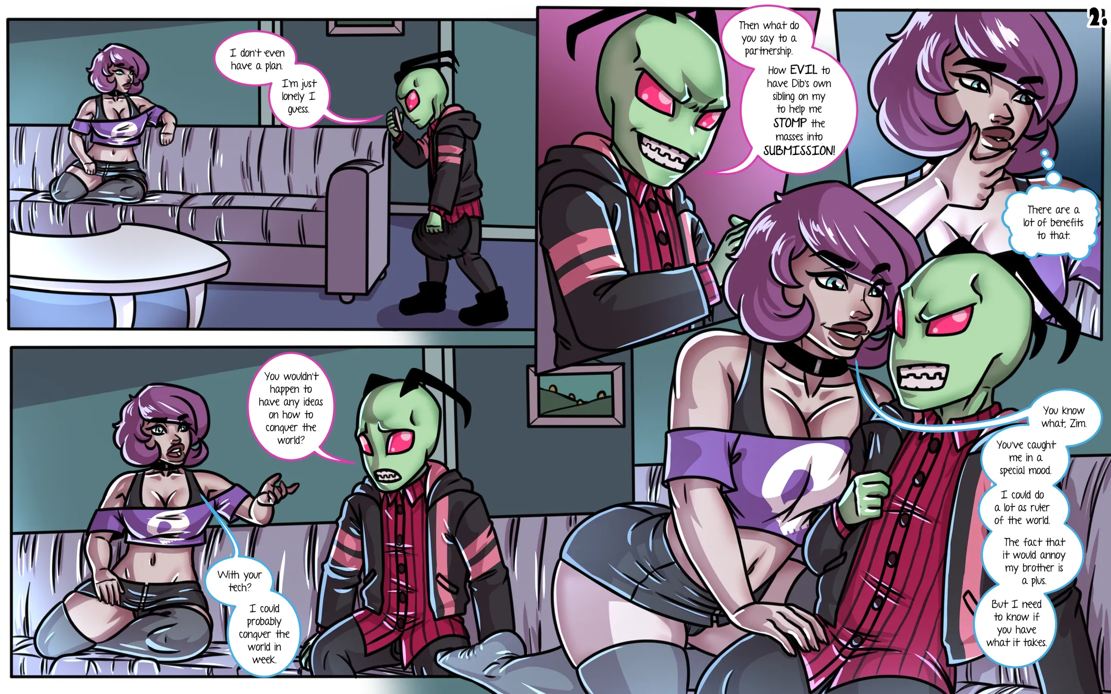 Let’s Conquer the World [Invader Zim] - 1 . Let's Conquer the World [Jzerosk] - Page 3