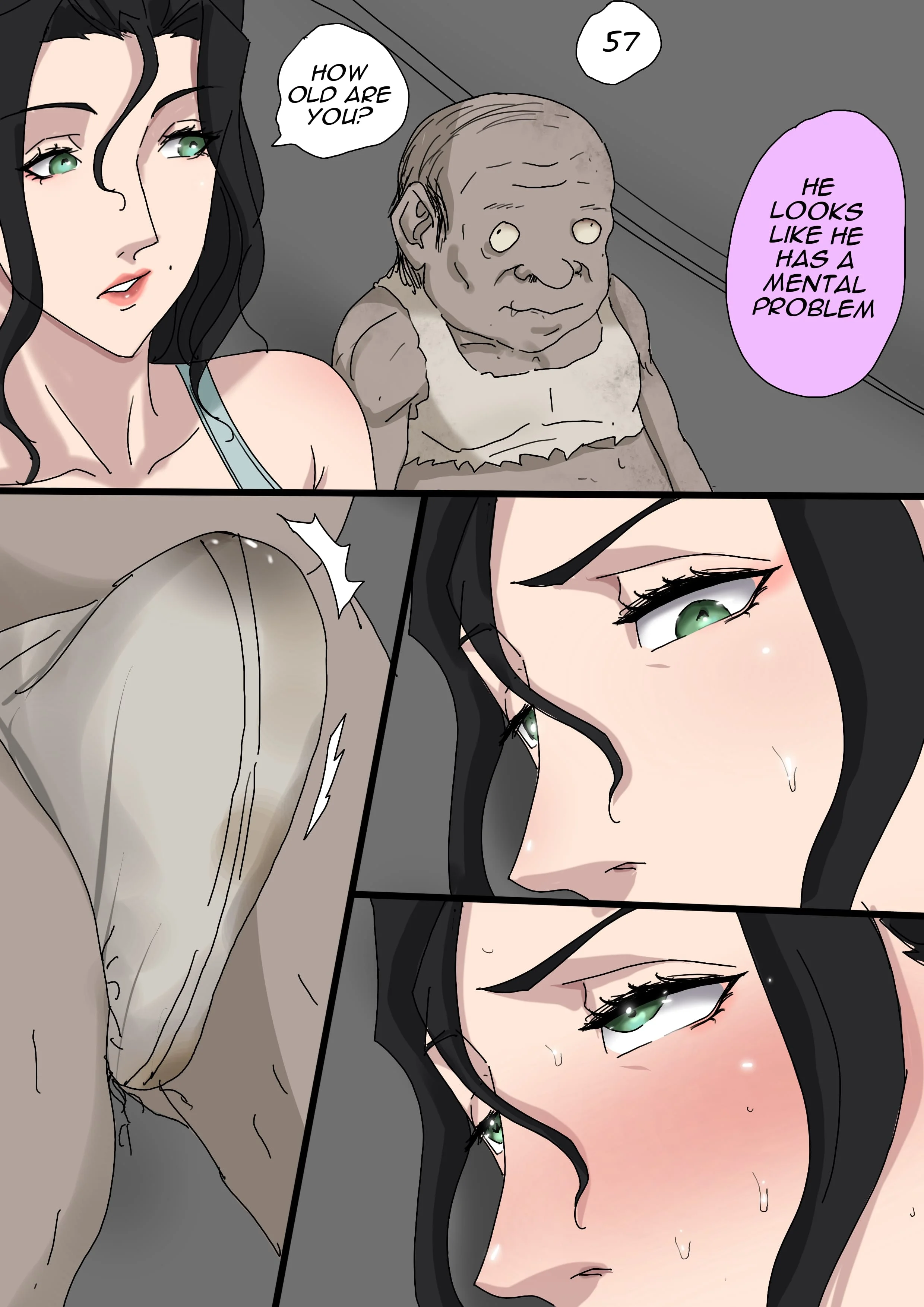 Sinful Lust by ZettoNSFW - 7 . Sinful Lust - Lizana And The Homeless - Chapter 1 - Page 7