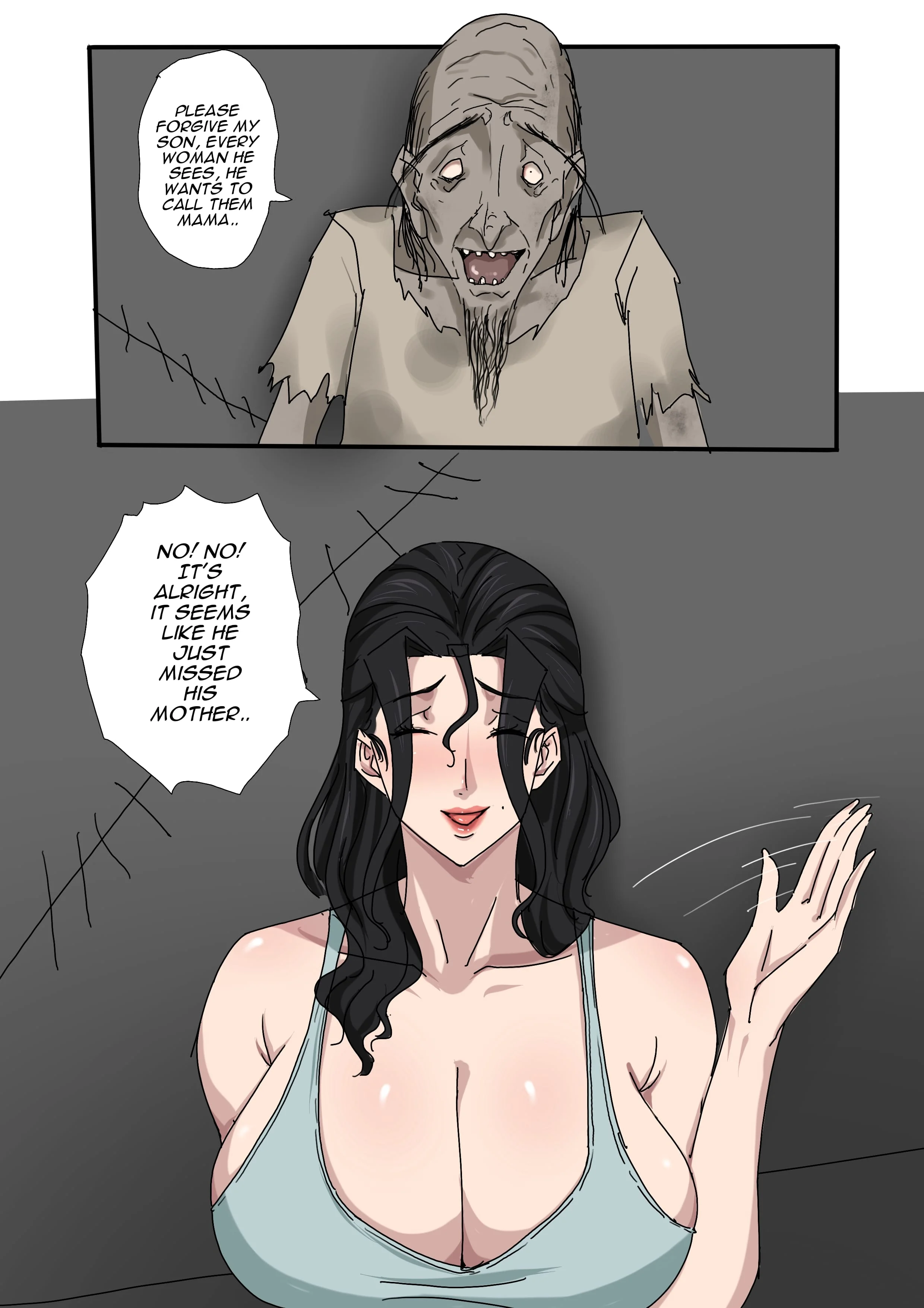Sinful Lust by ZettoNSFW - 7 . Sinful Lust - Lizana And The Homeless - Chapter 1 - Page 15