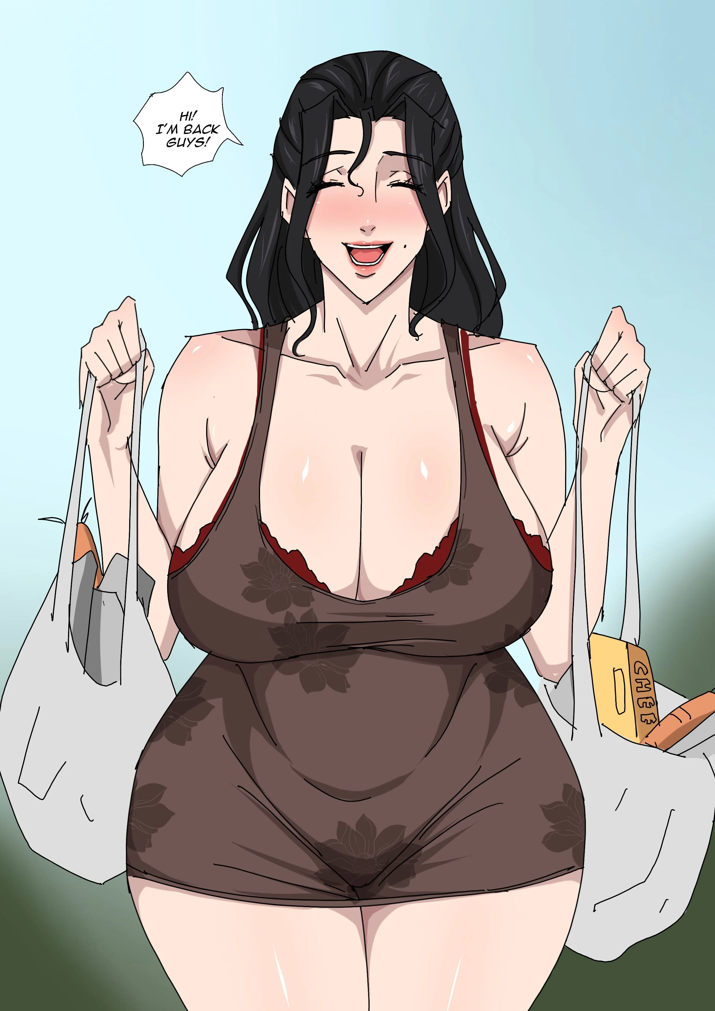 Sinful Lust by ZettoNSFW - 7 . Sinful Lust - Lizana And The Homeless - Chapter 1 - Page 38