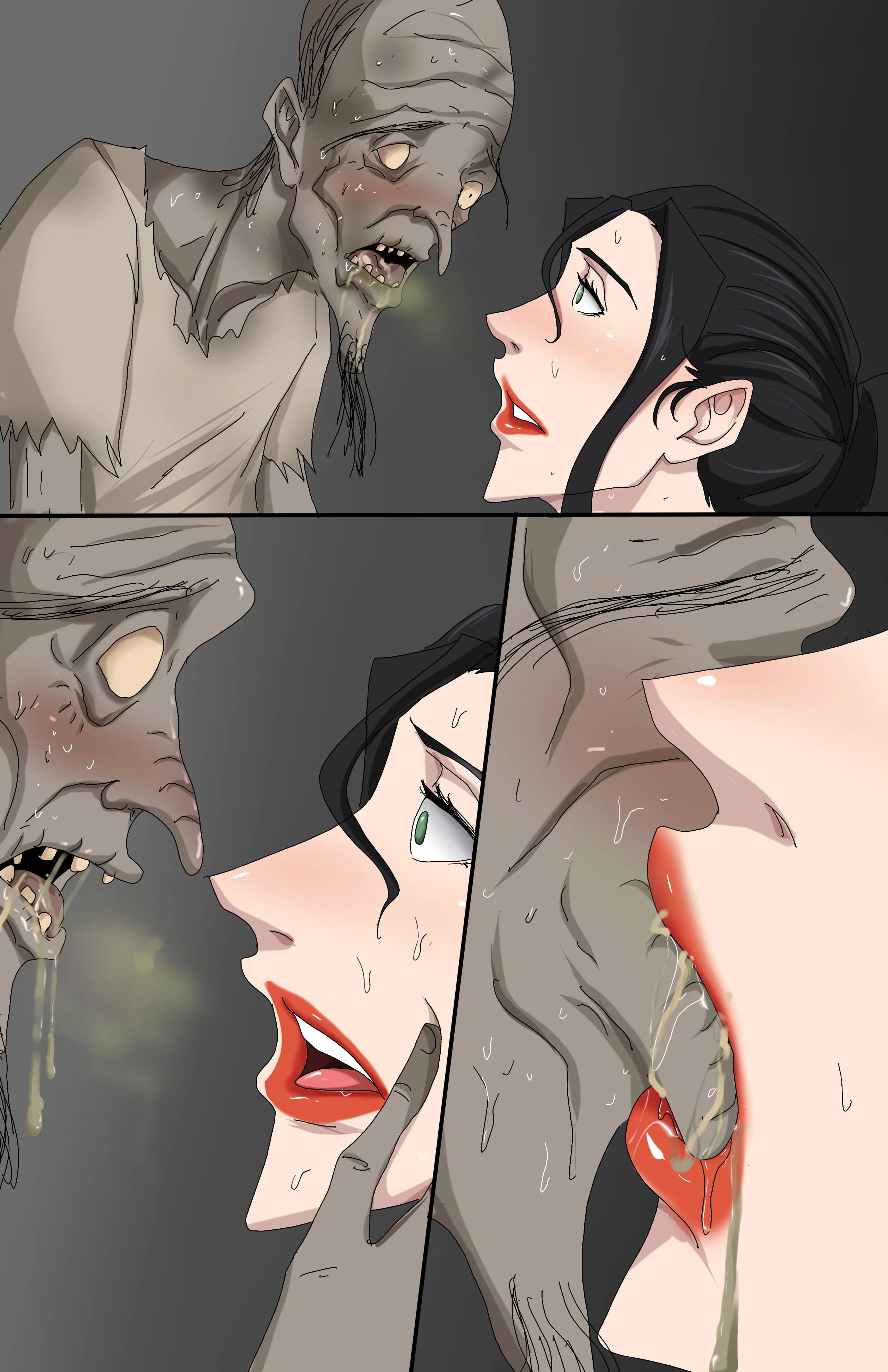 Sinful Lust by ZettoNSFW - 7 . Sinful Lust - Lizana And The Homeless - Chapter 1 - Page 77