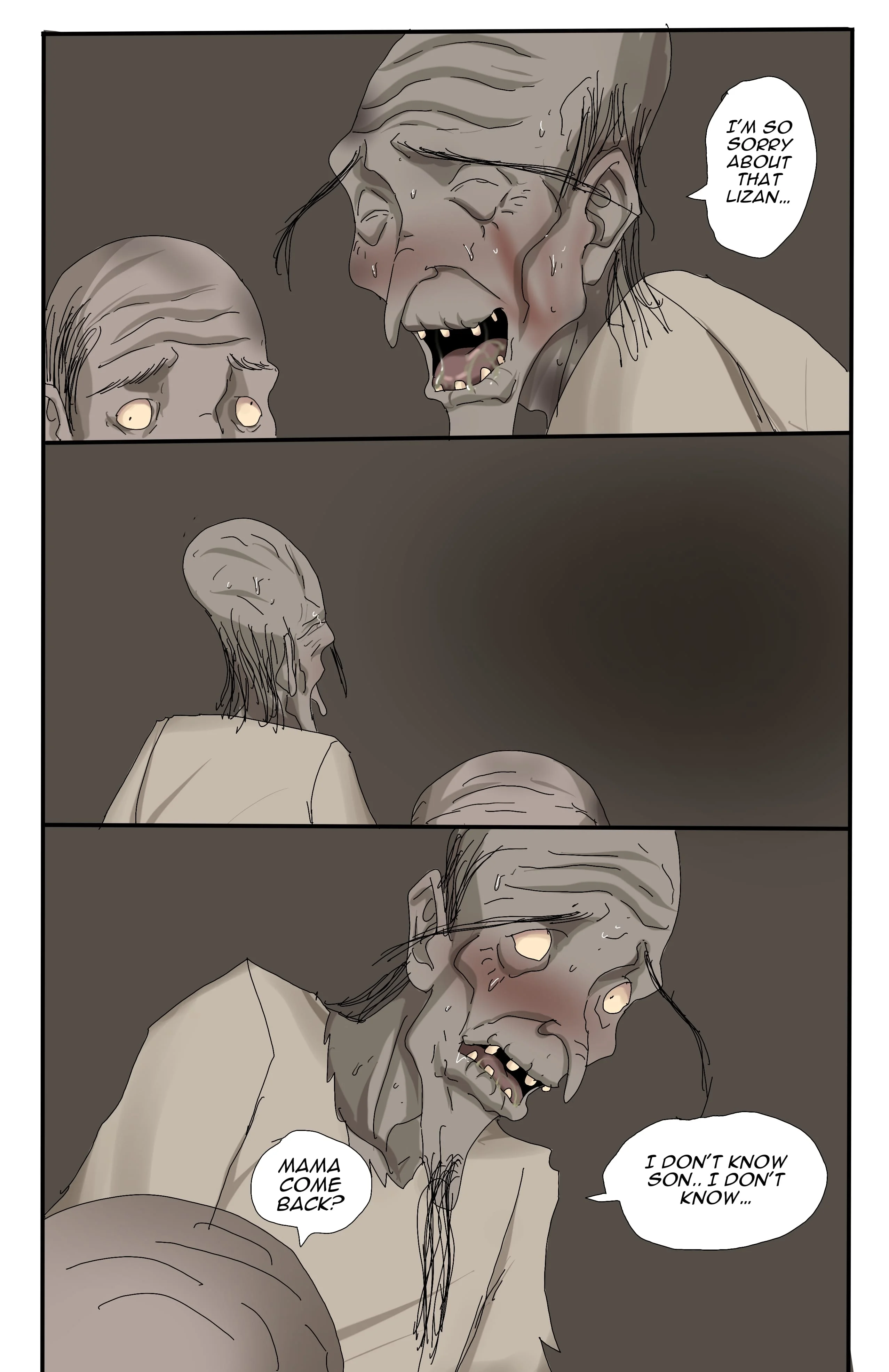 Sinful Lust by ZettoNSFW - 7 . Sinful Lust - Lizana And The Homeless - Chapter 1 - Page 82