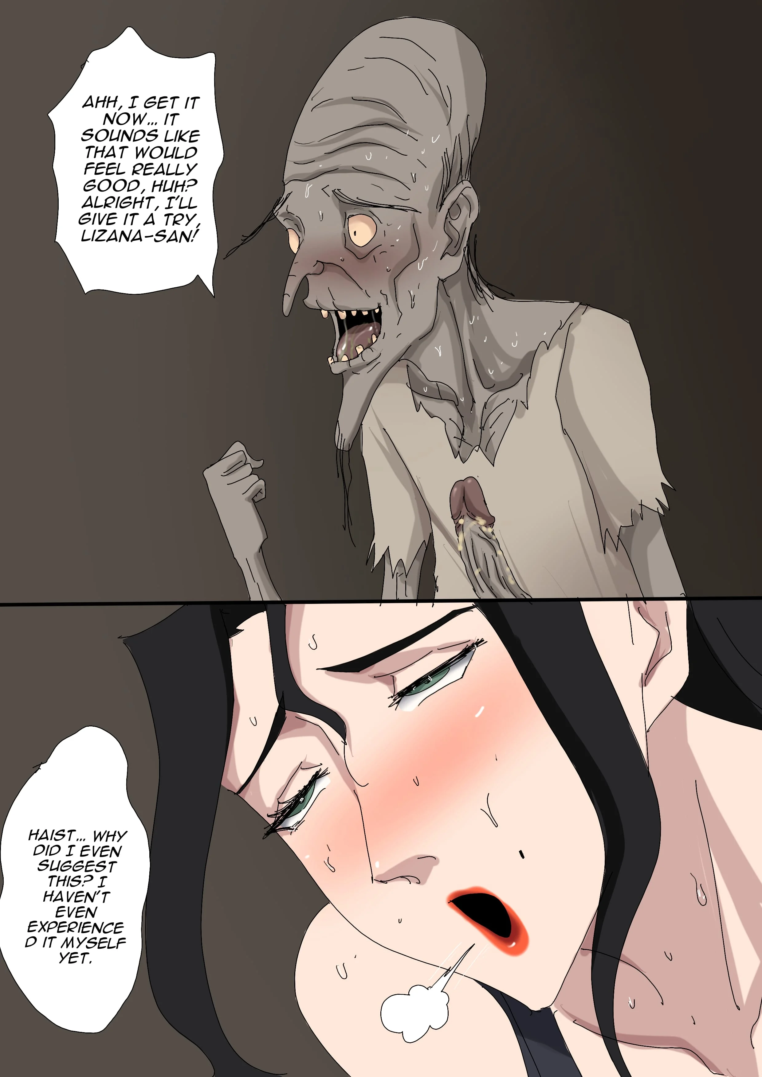 Sinful Lust by ZettoNSFW - 7 . Sinful Lust - Lizana And The Homeless - Chapter 1 - Page 152
