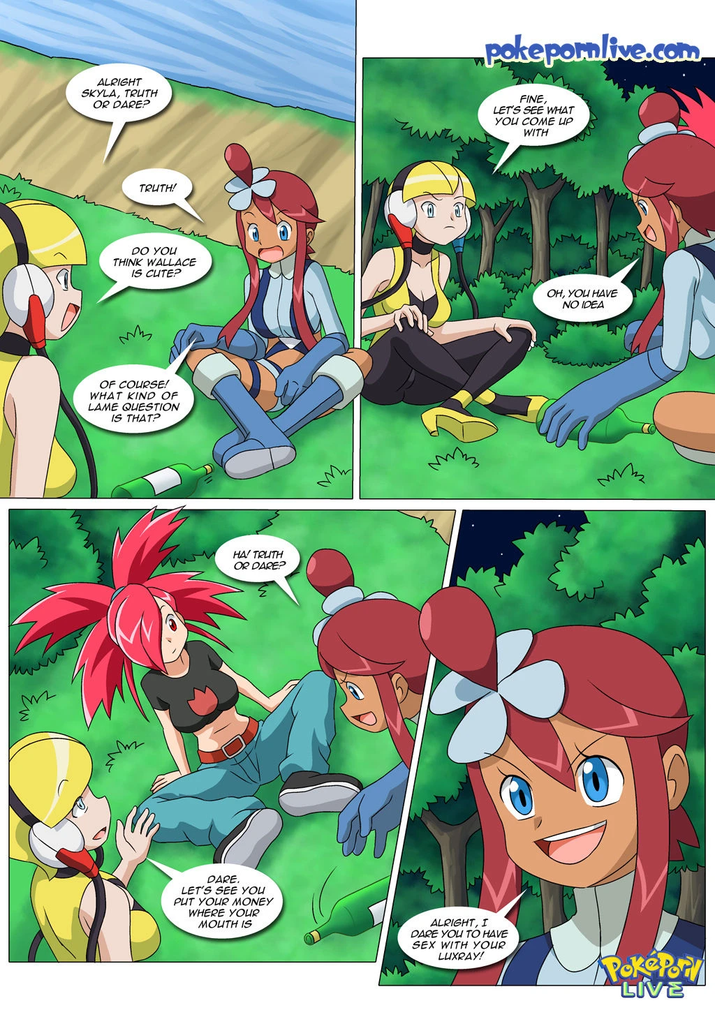 Truth Or Dare (Pokemon) [Palcomix] - 1 . Truth Or Dare - (Pokemon) [Palcomix] - Page 5