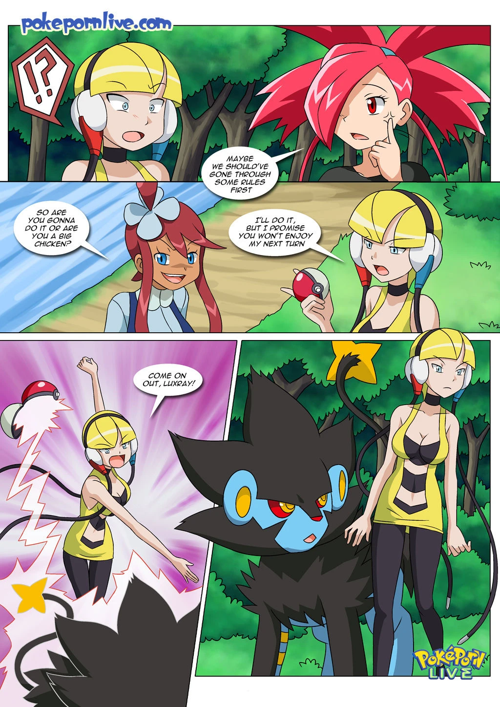 Truth Or Dare (Pokemon) [Palcomix] - 1 . Truth Or Dare - (Pokemon) [Palcomix] - Page 6