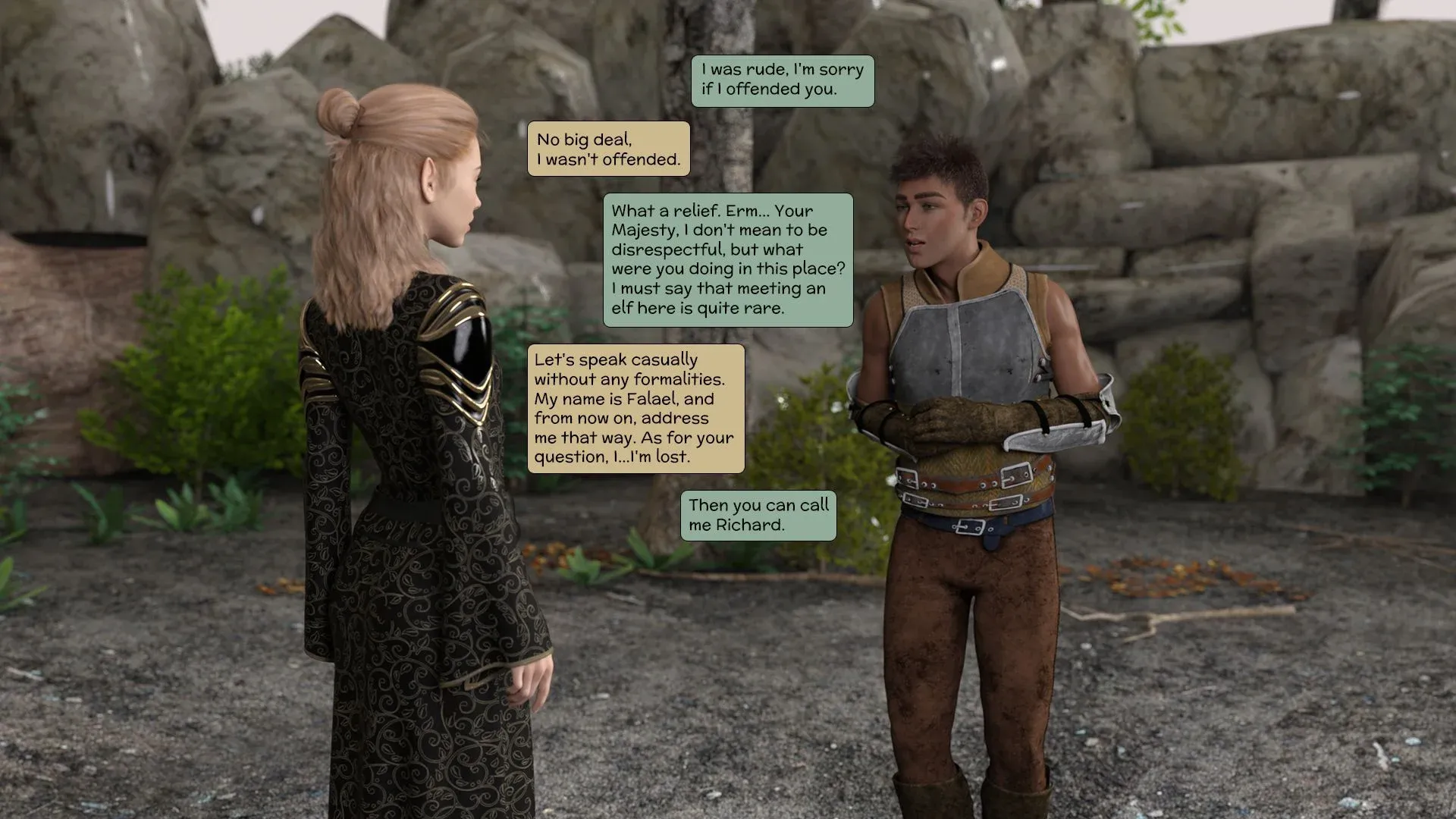 My Comrade Is An Elven Prince [Kizaru3D] - 1 . My Comrade Is An Elven Prince - Chapter 1 - Page 10
