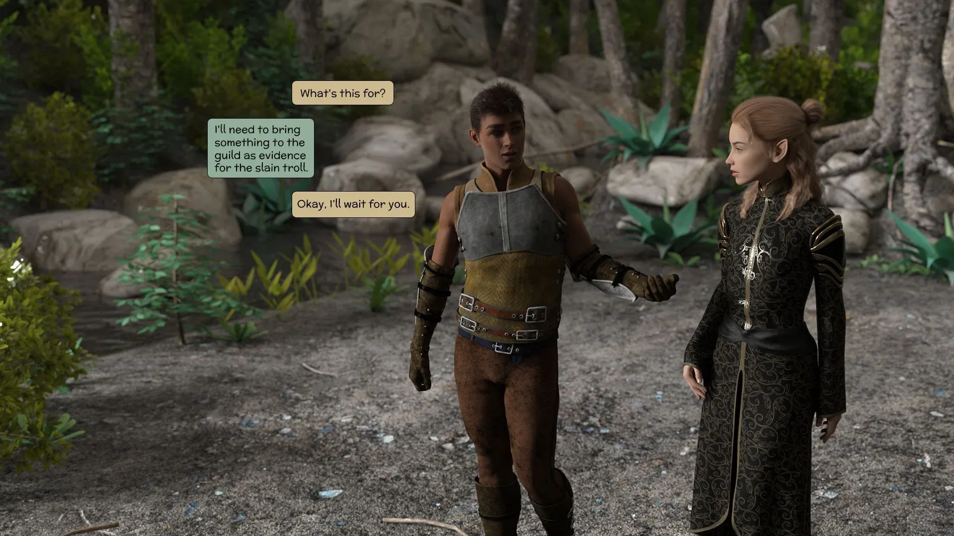 My Comrade Is An Elven Prince [Kizaru3D] - 1 . My Comrade Is An Elven Prince - Chapter 1 - Page 12