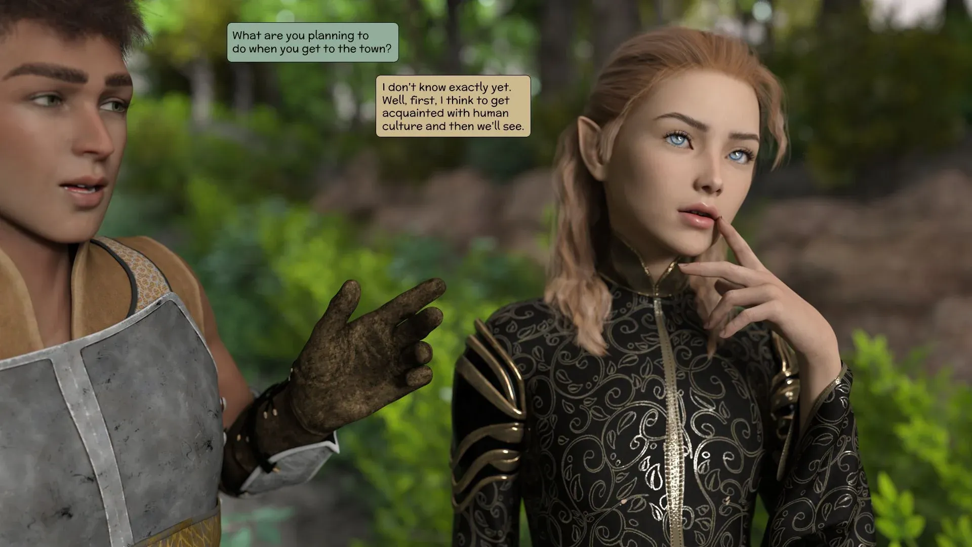 My Comrade Is An Elven Prince [Kizaru3D] - 1 . My Comrade Is An Elven Prince - Chapter 1 - Page 15