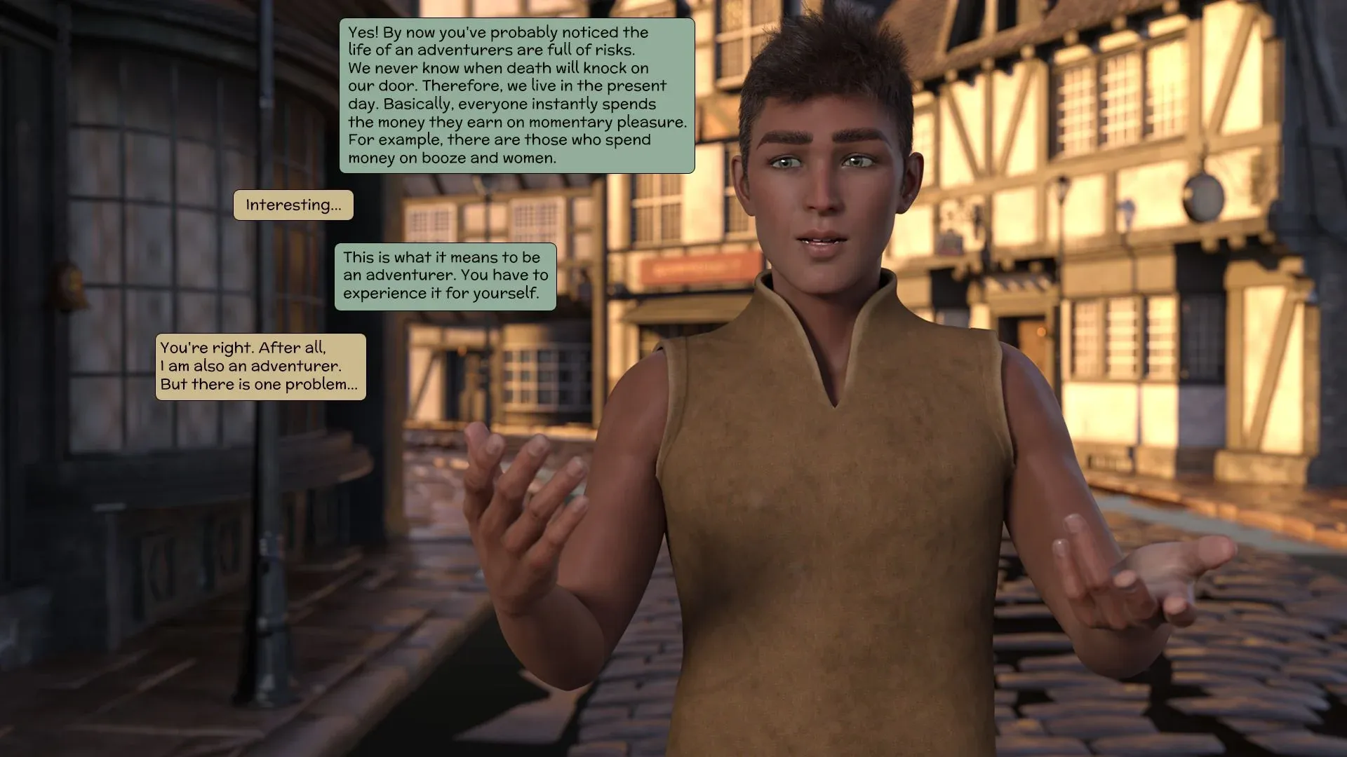 My Comrade Is An Elven Prince [Kizaru3D] - 1 . My Comrade Is An Elven Prince - Chapter 1 - Page 40