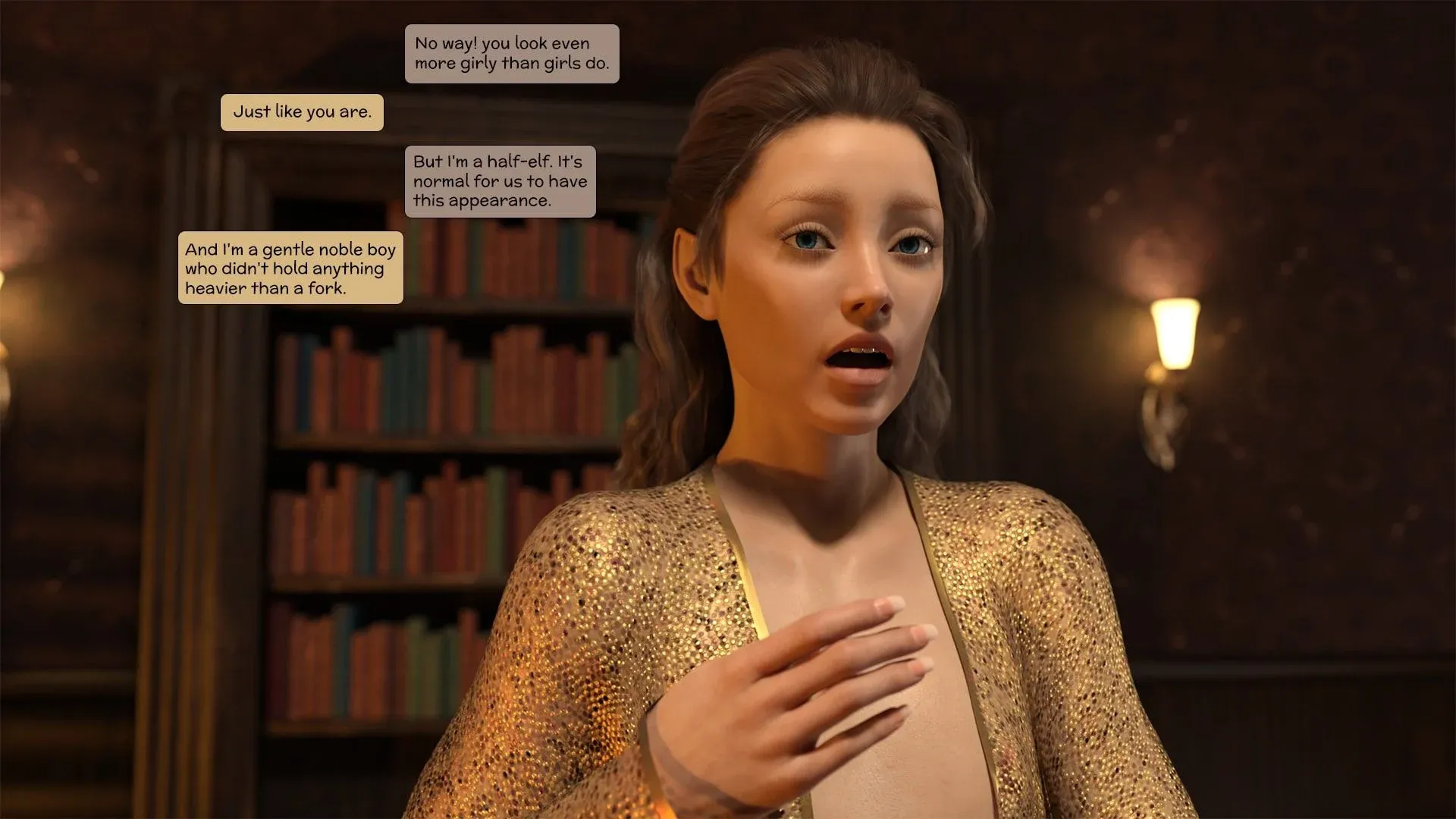 My Comrade Is An Elven Prince [Kizaru3D] - 1 . My Comrade Is An Elven Prince - Chapter 1 - Page 60