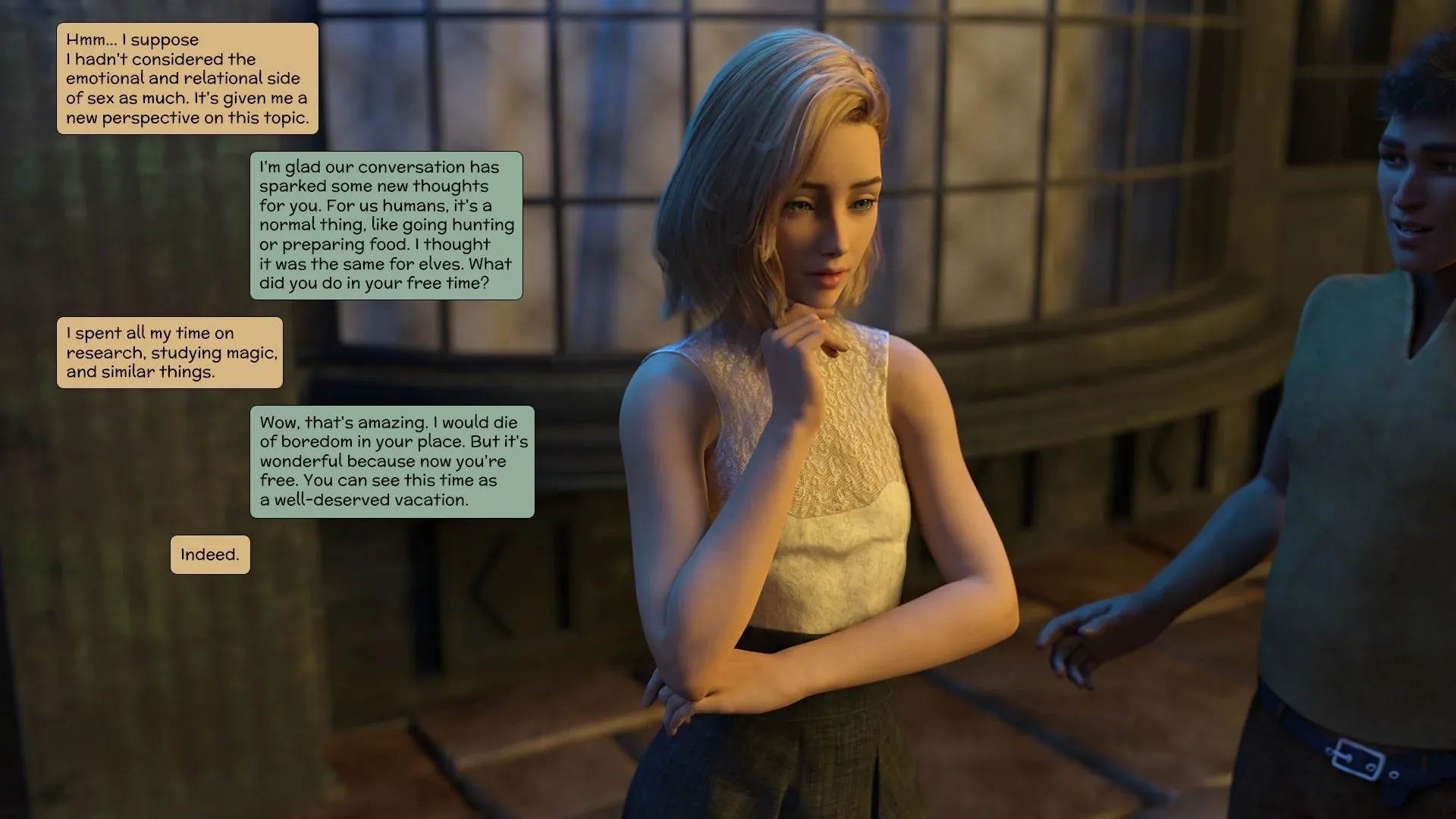 My Comrade Is An Elven Prince [Kizaru3D] - 1 . My Comrade Is An Elven Prince - Chapter 1 - Page 90