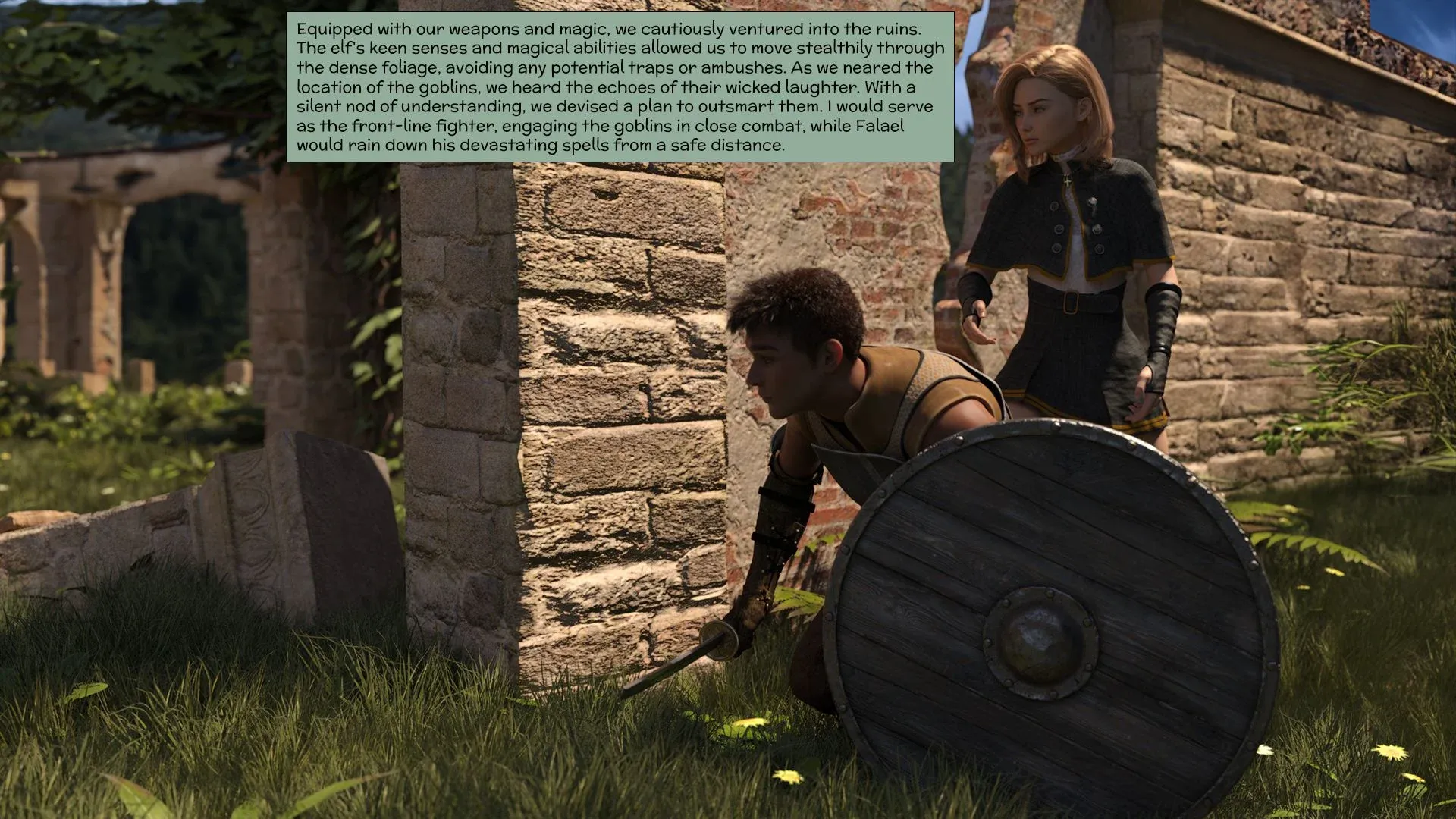 My Comrade Is An Elven Prince [Kizaru3D] - 1 . My Comrade Is An Elven Prince - Chapter 1 - Page 92