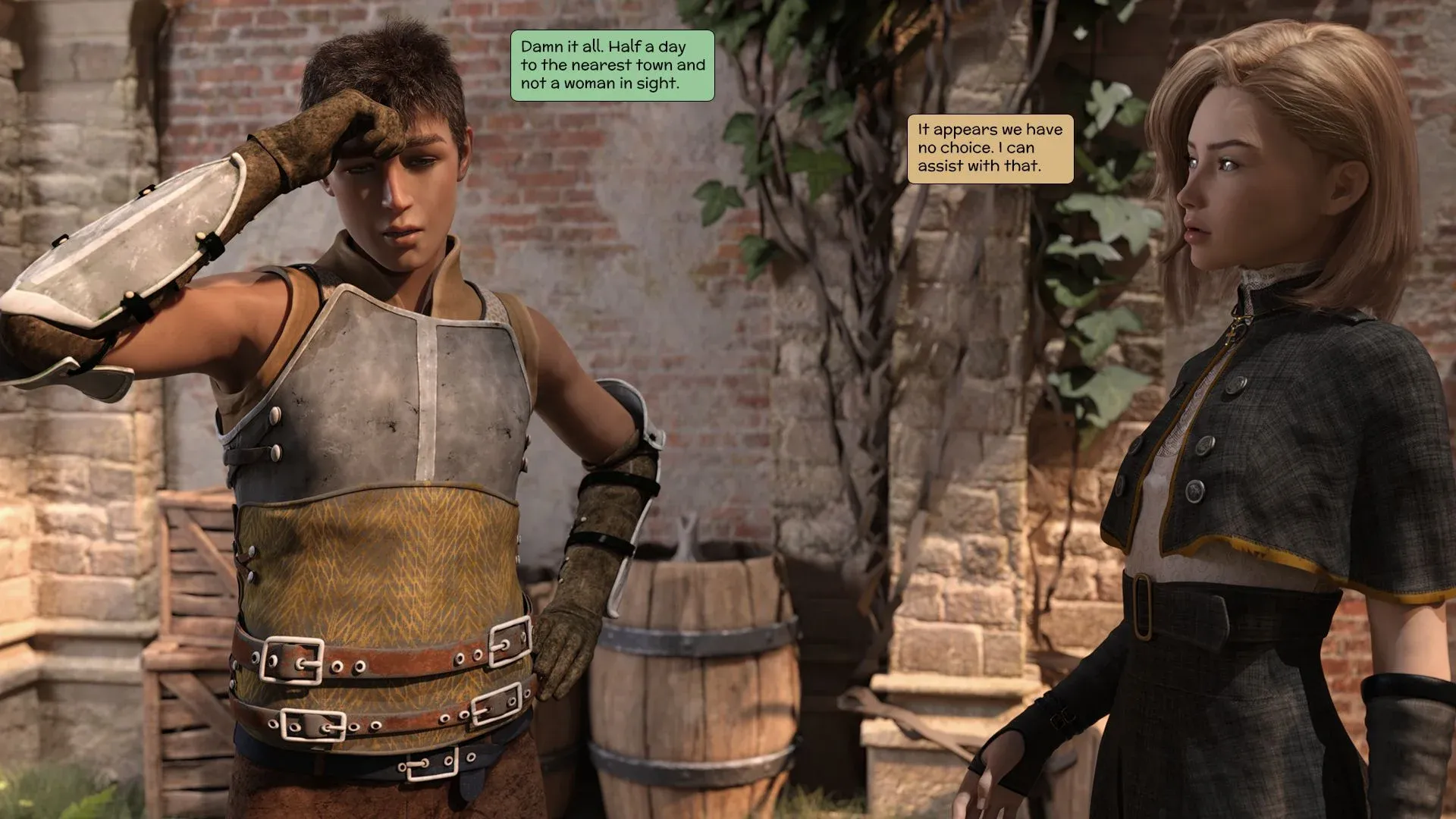 My Comrade Is An Elven Prince [Kizaru3D] - 1 . My Comrade Is An Elven Prince - Chapter 1 - Page 105