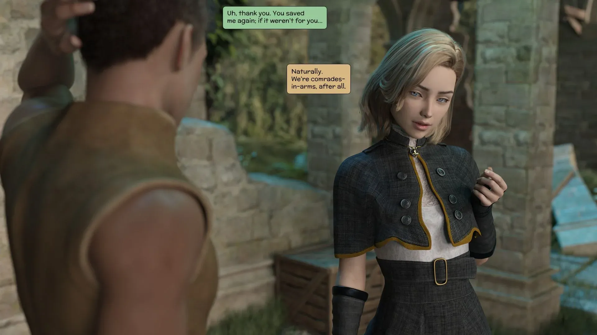 My Comrade Is An Elven Prince [Kizaru3D] - 1 . My Comrade Is An Elven Prince - Chapter 1 - Page 123
